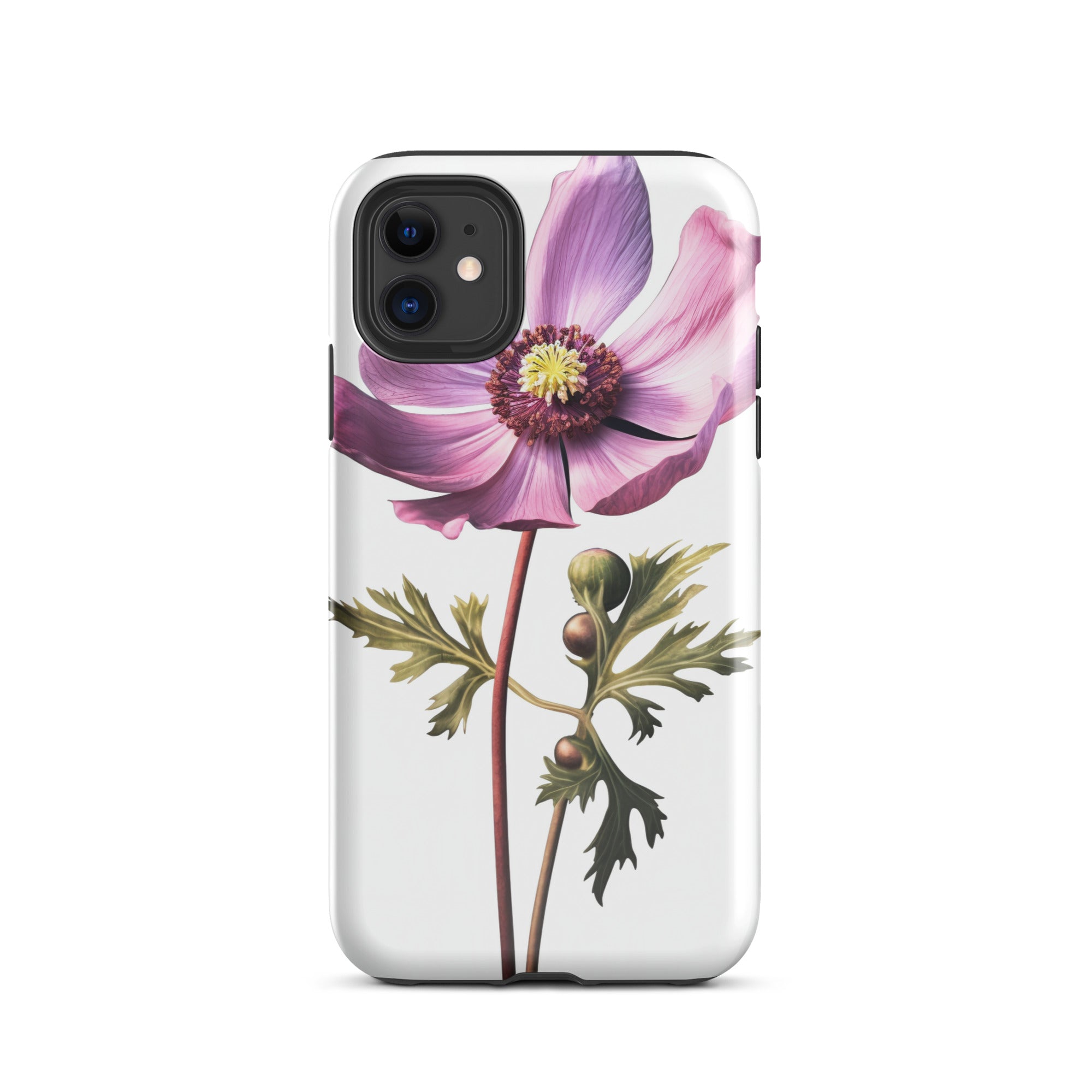 Windflower Flower iPhone Case by Visual Verse - Image 1