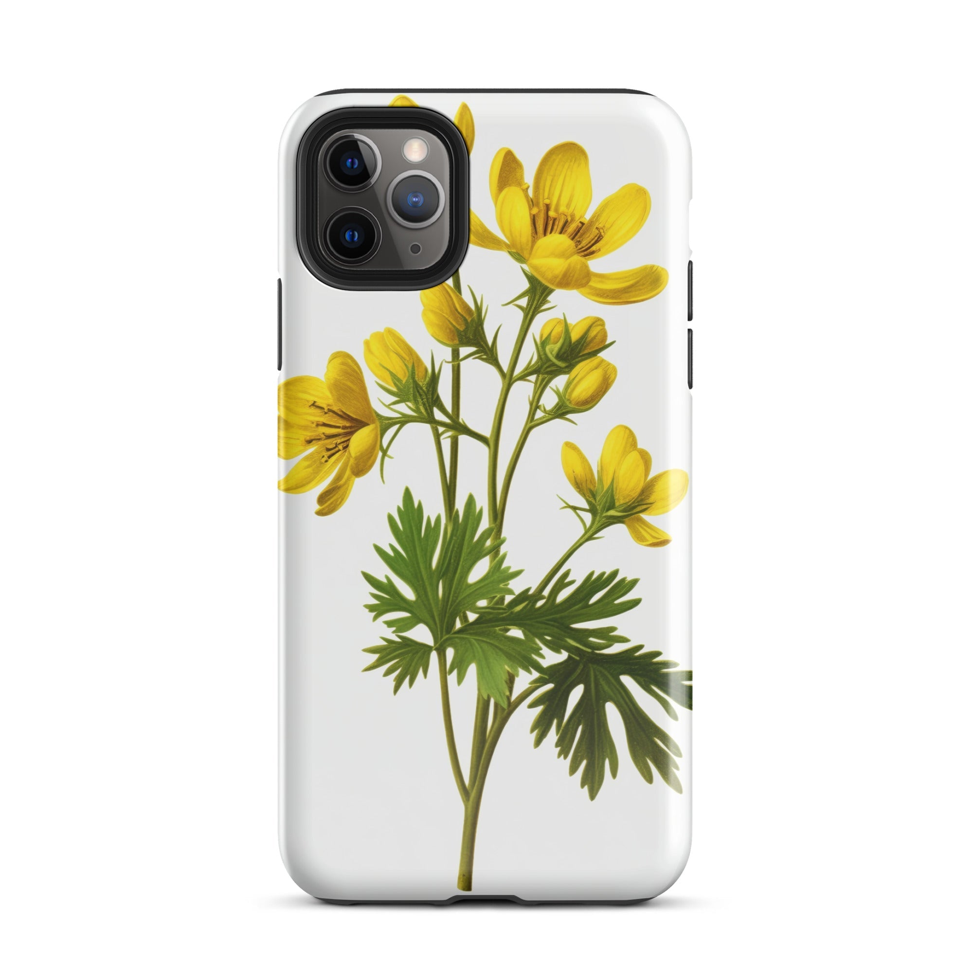 Winter Aconite Flower iPhone Case by Visual Verse - Image 5