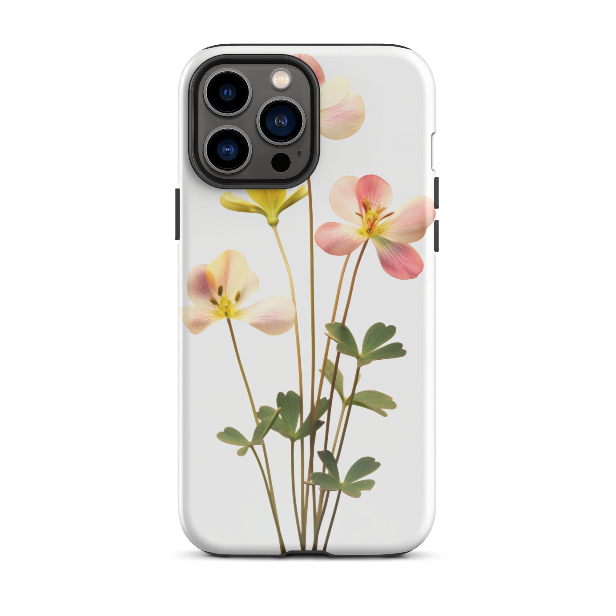 Wood Sorrel Flower iPhone Case by Visual Verse - Image 21
