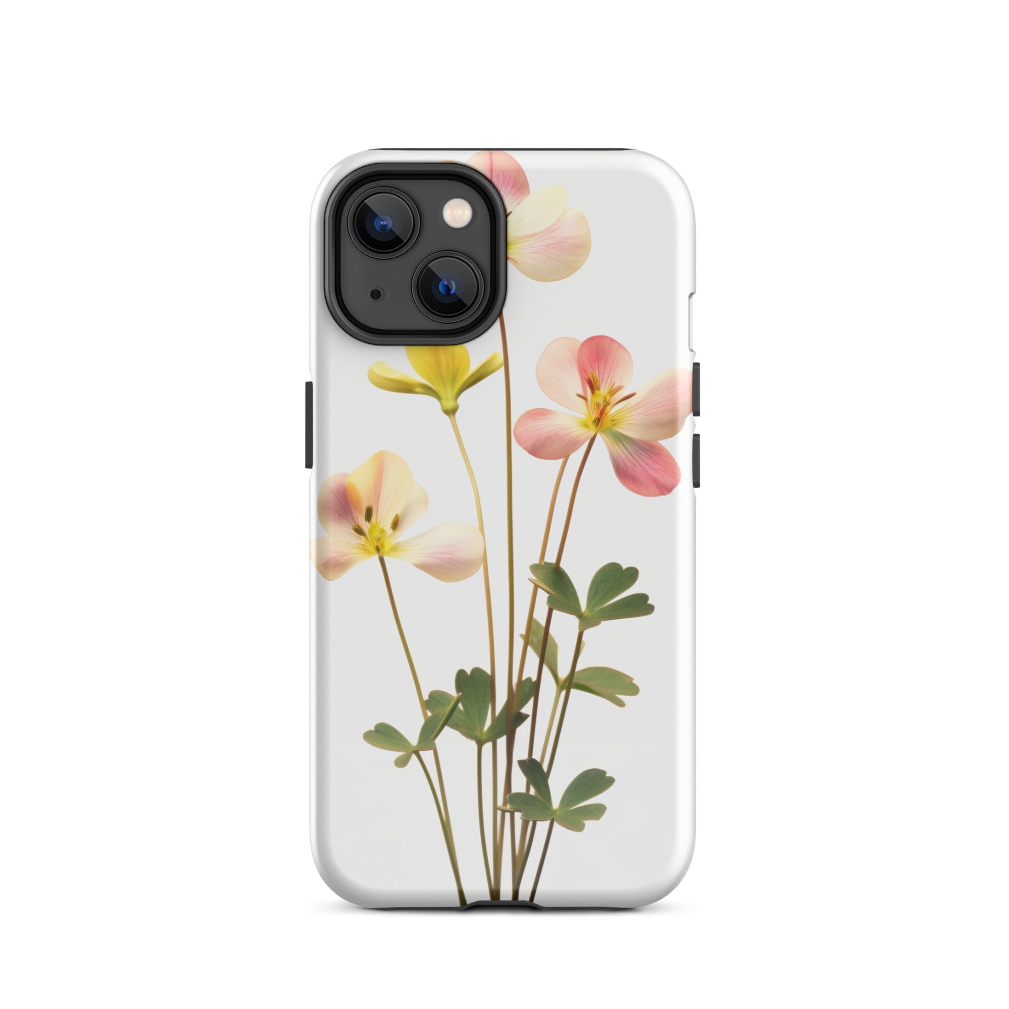 Wood Sorrel Flower iPhone Case by Visual Verse - Image 23