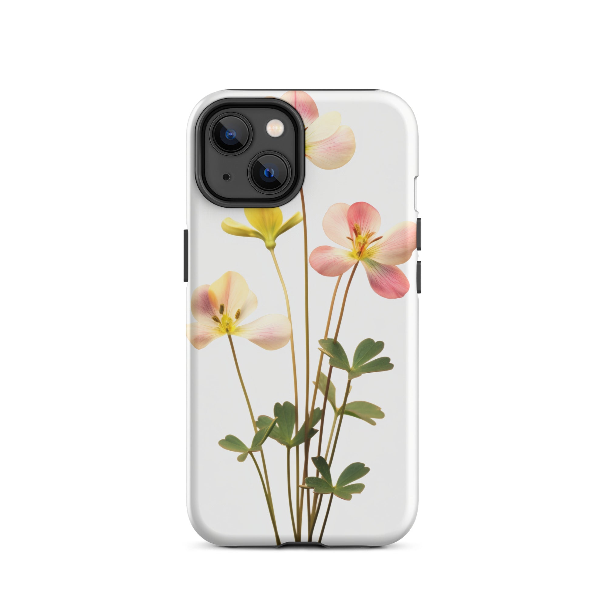Wood Sorrel Flower iPhone Case by Visual Verse - Image 24