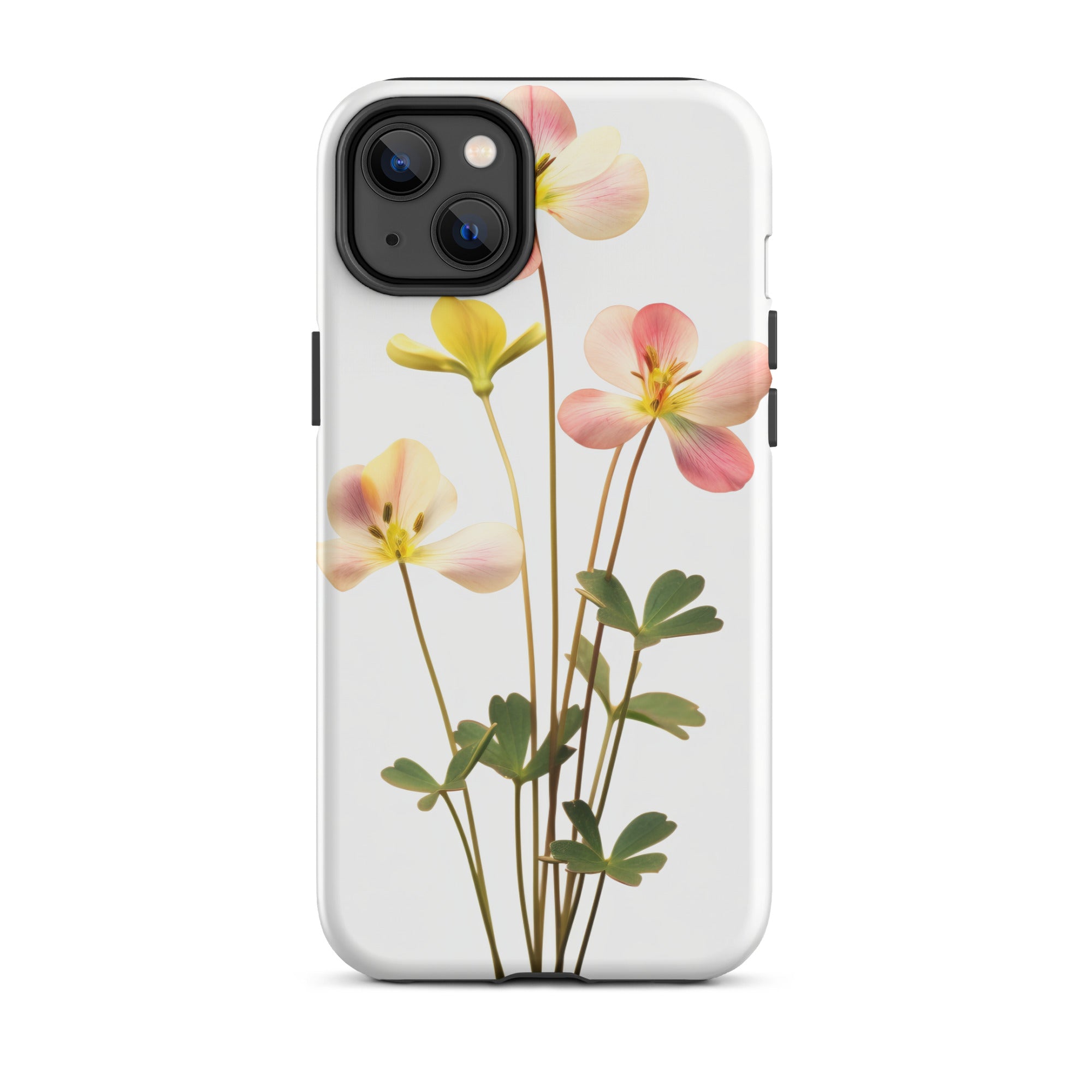 Wood Sorrel Flower iPhone Case by Visual Verse - Image 26