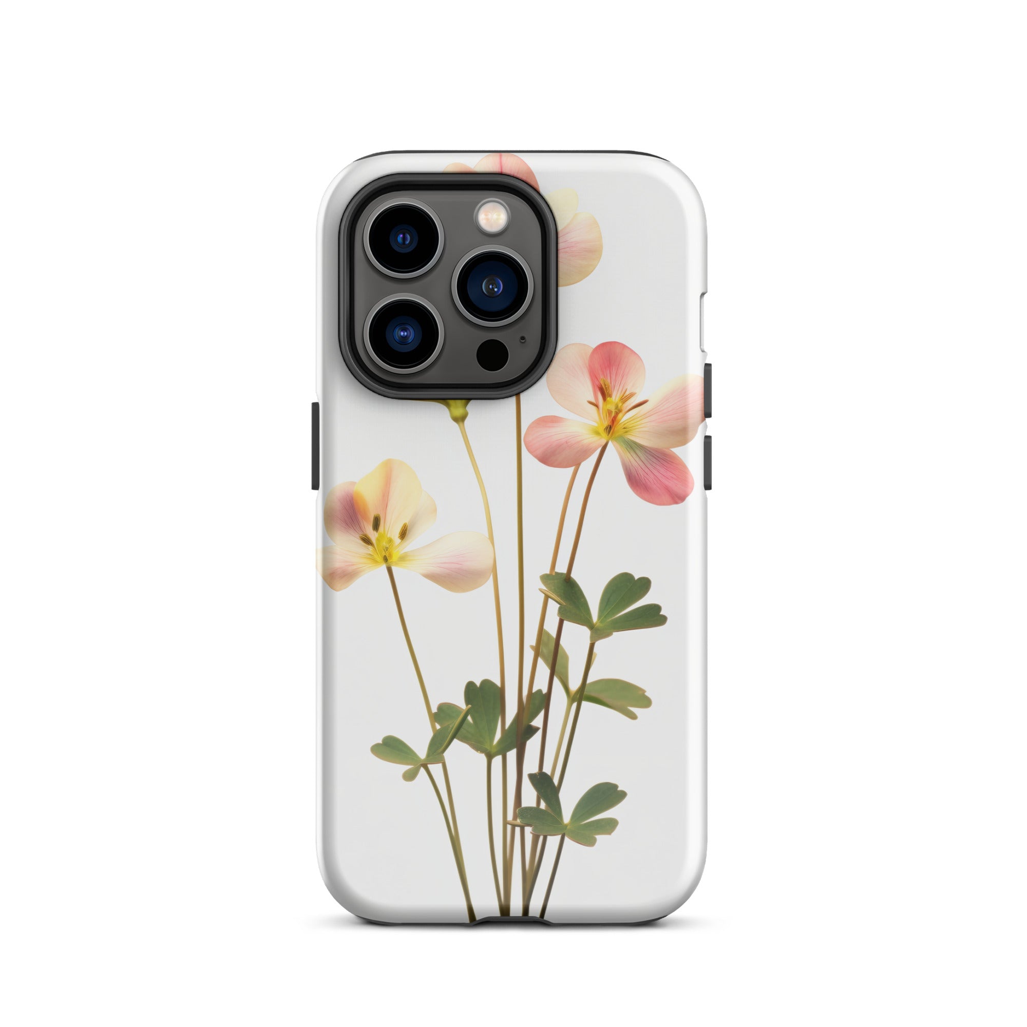 Wood Sorrel Flower iPhone Case by Visual Verse - Image 27