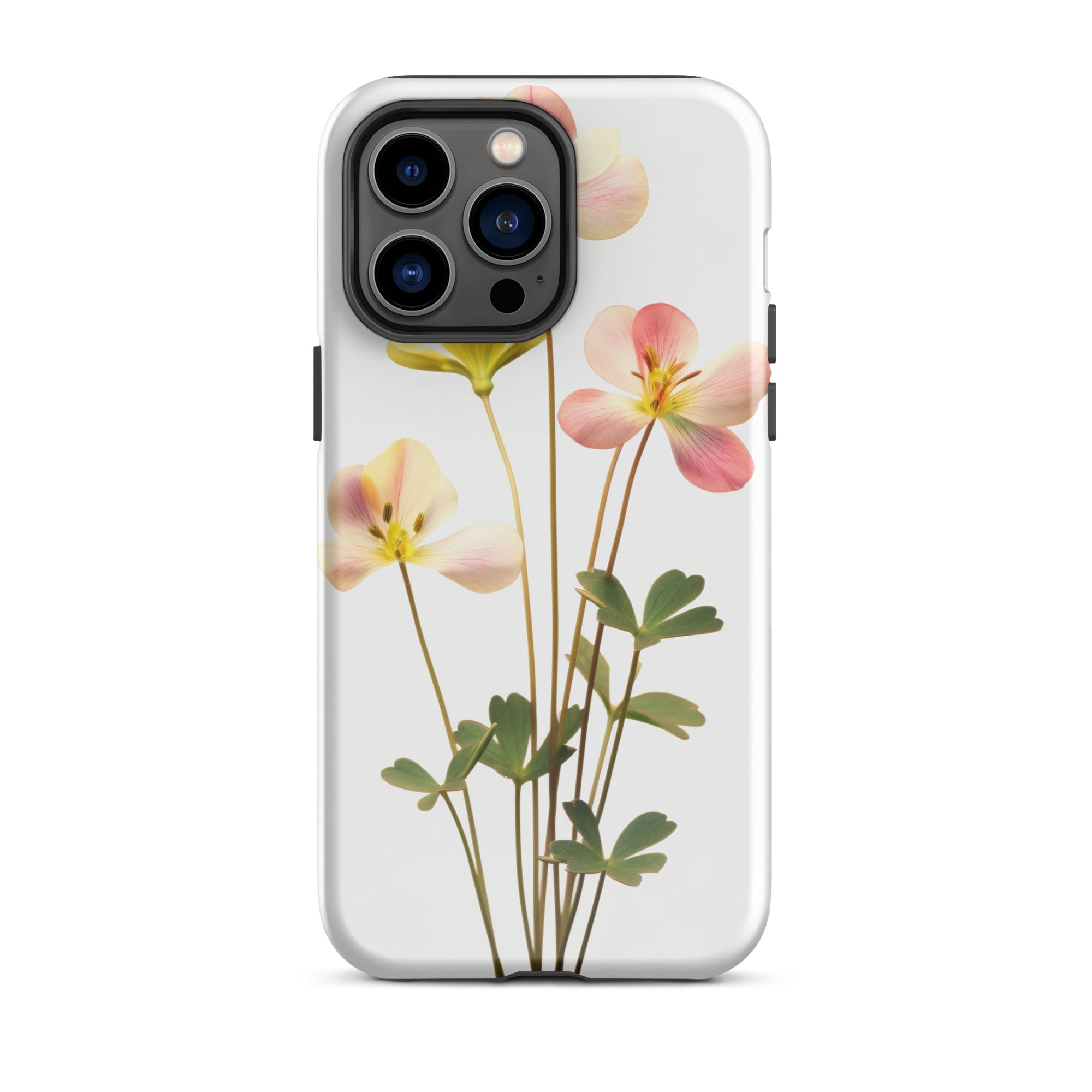 Wood Sorrel Flower iPhone Case by Visual Verse - Image 29