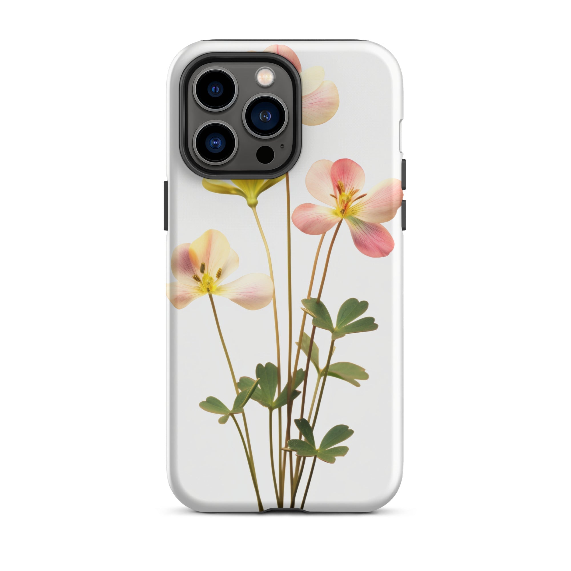 Wood Sorrel Flower iPhone Case by Visual Verse - Image 30