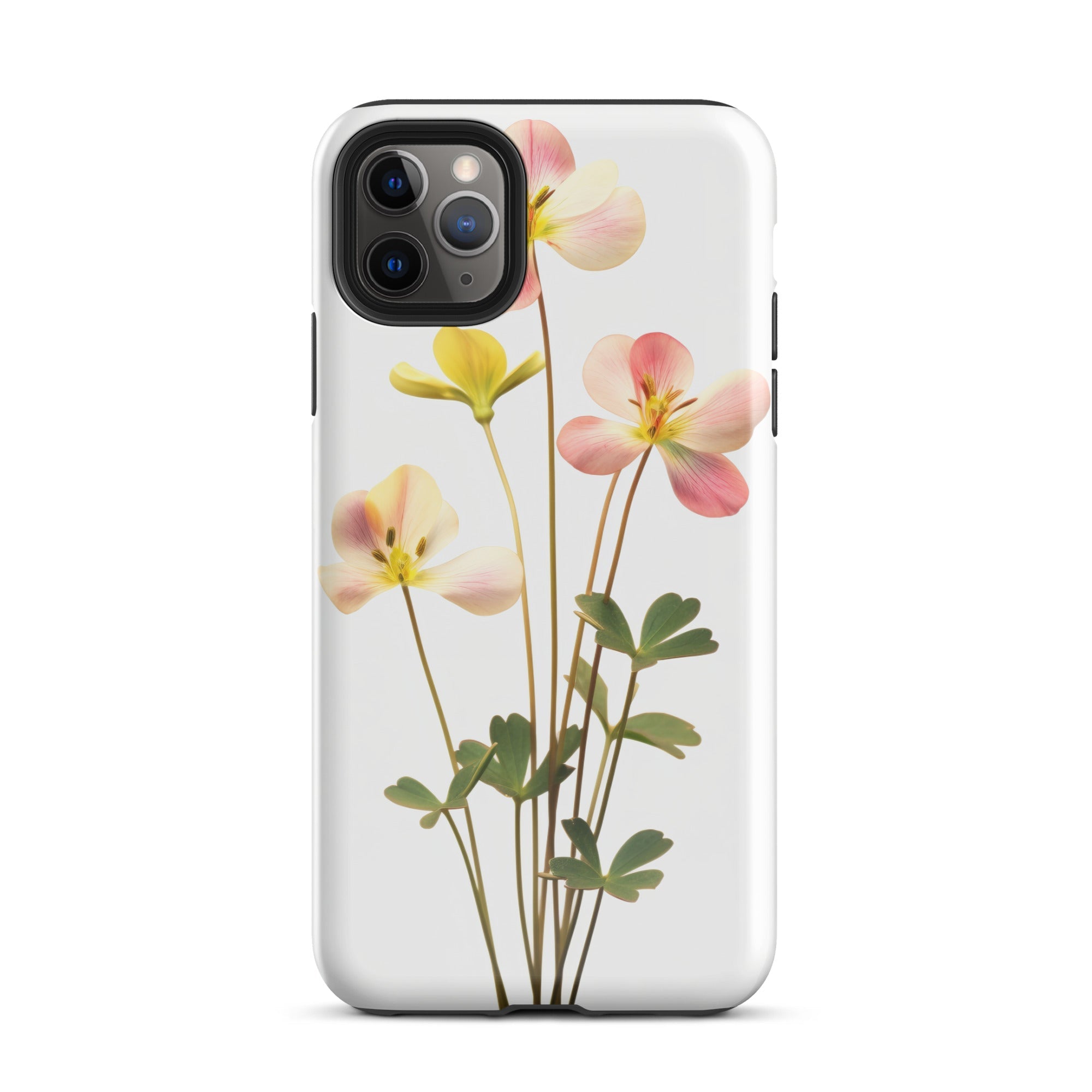 Wood Sorrel Flower iPhone Case by Visual Verse - Image 5