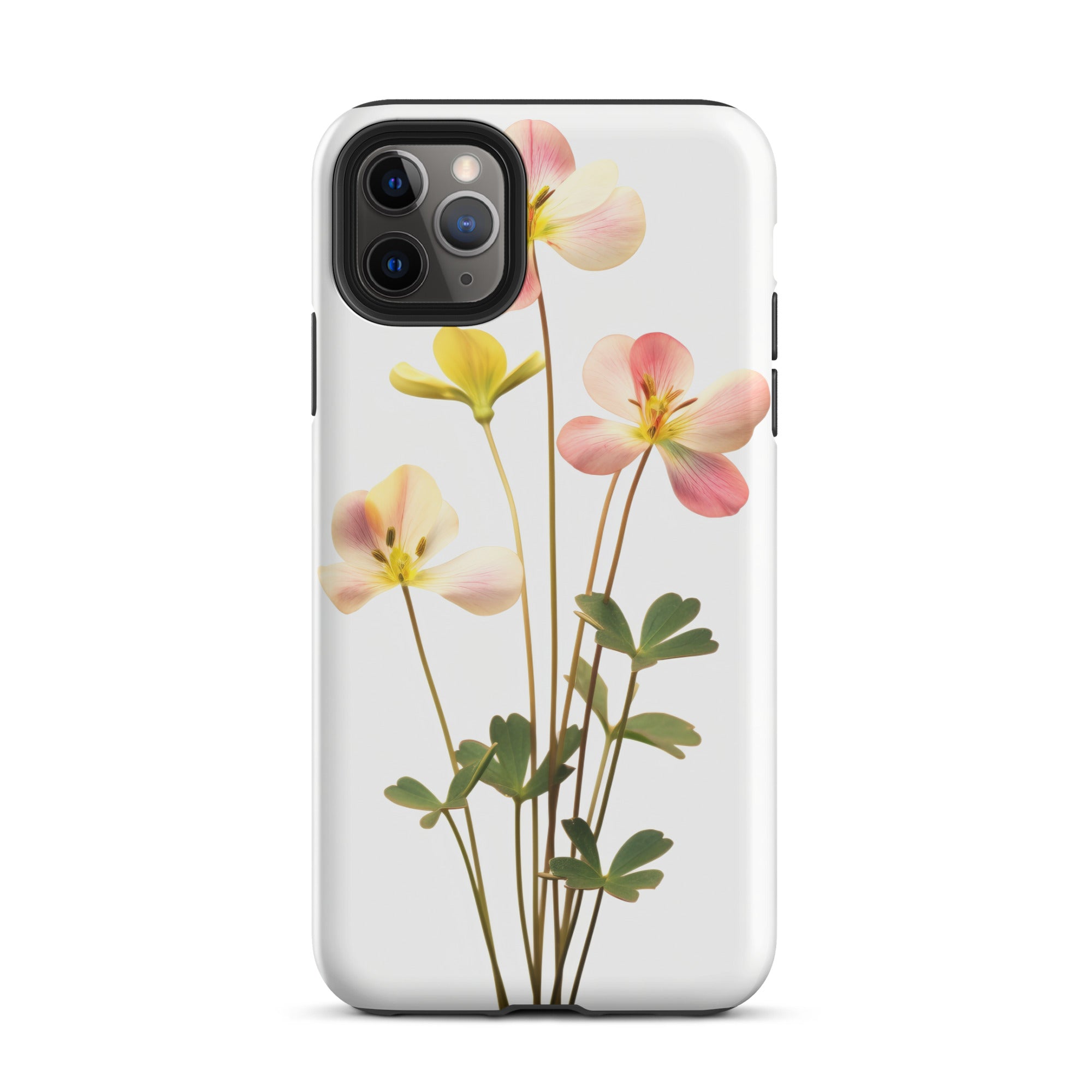 Wood Sorrel Flower iPhone Case by Visual Verse - Image 6