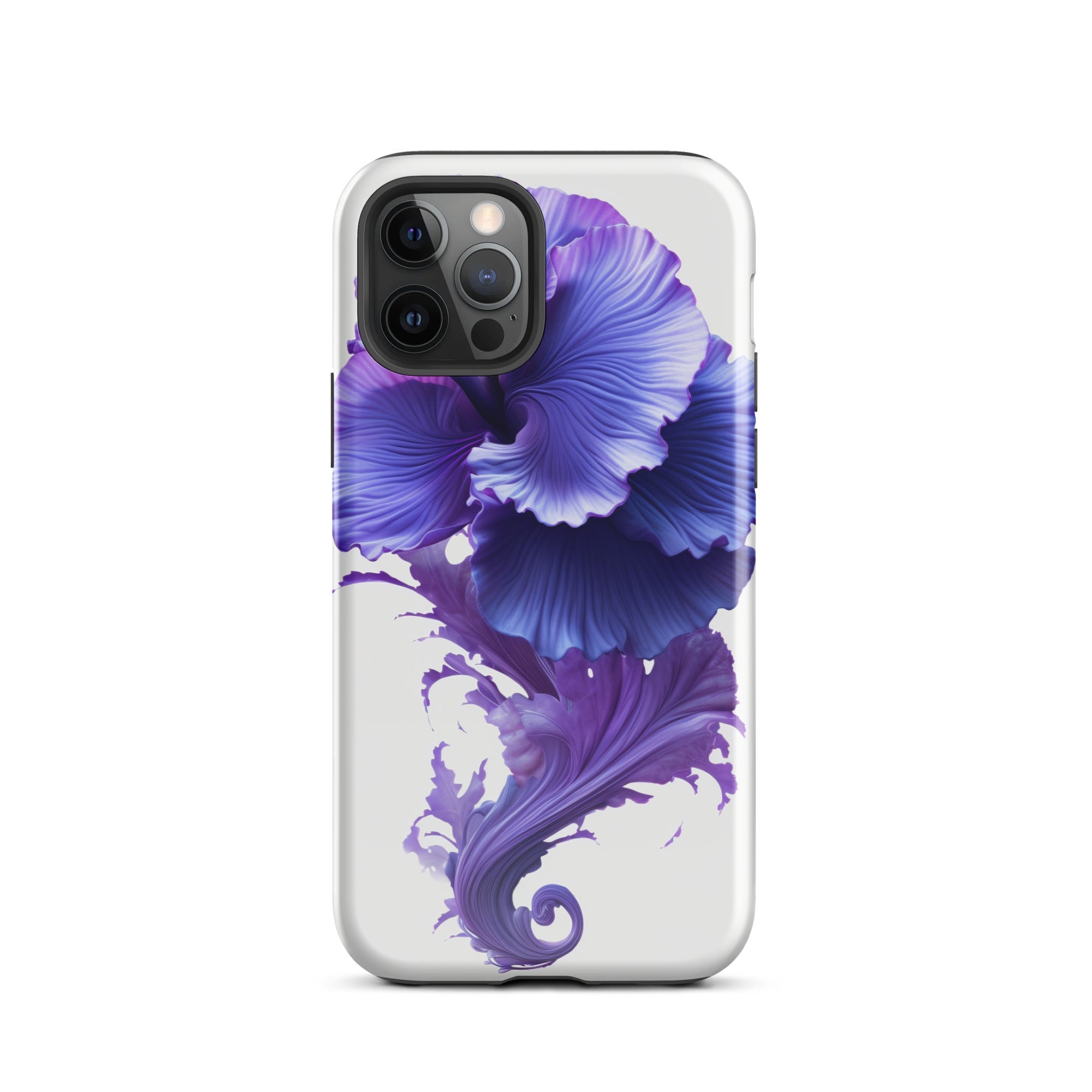 Woolly Bluecurls Flower iPhone Case by Visual Verse - Image 11