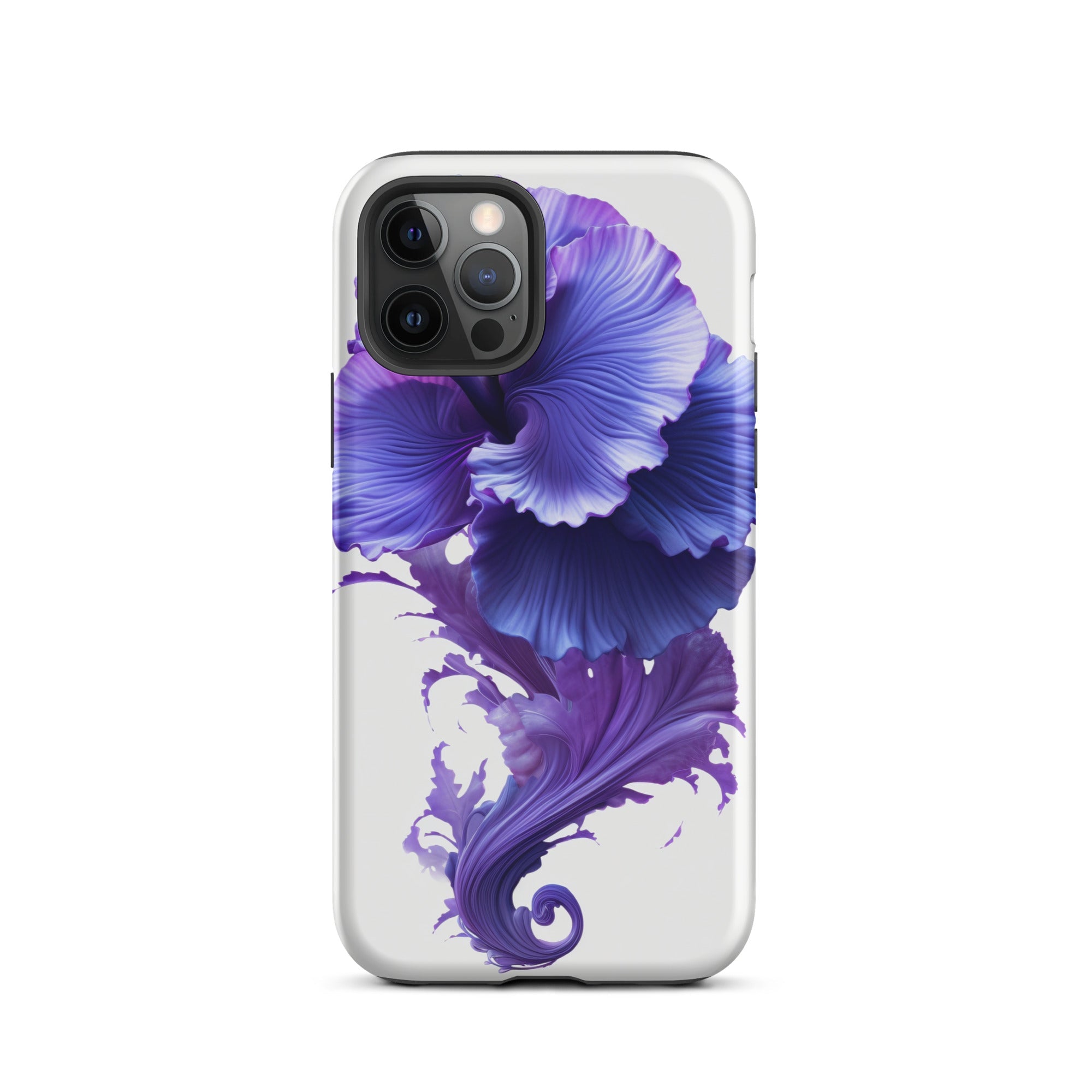 Woolly Bluecurls Flower iPhone Case by Visual Verse - Image 12