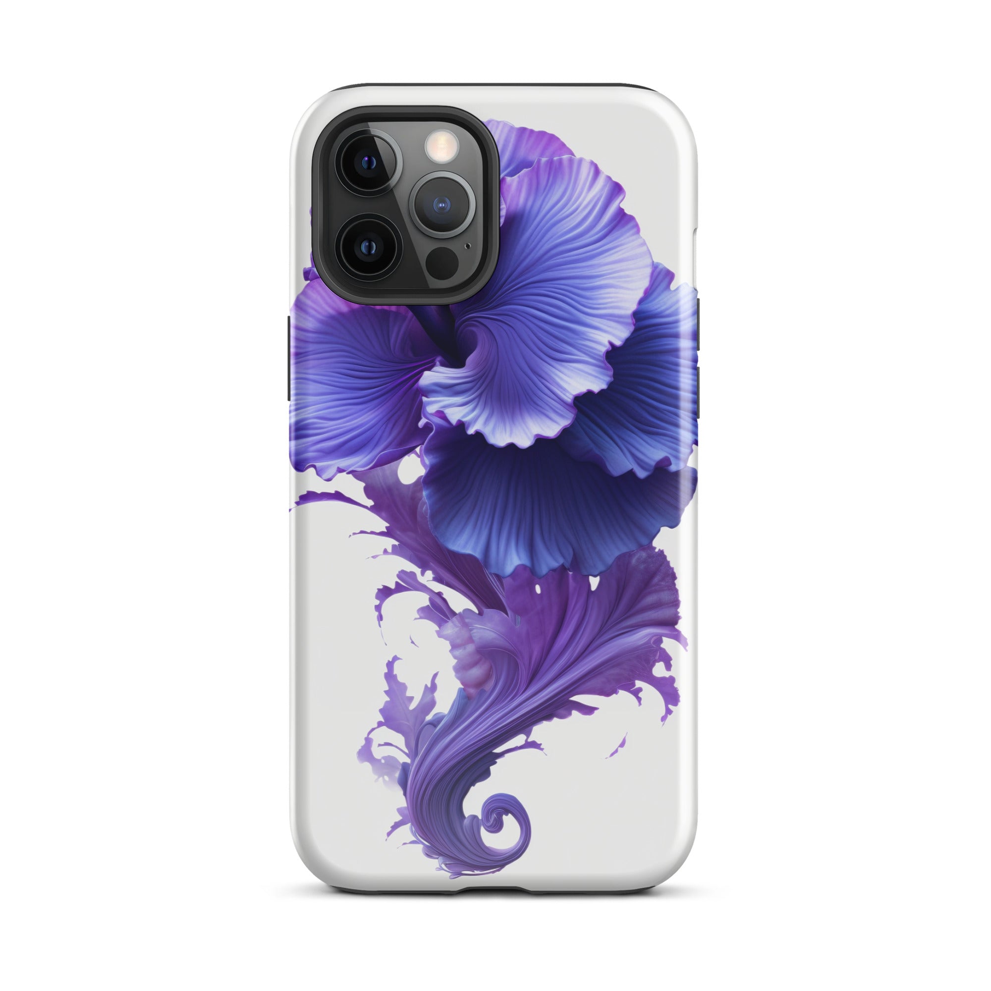 Woolly Bluecurls Flower iPhone Case by Visual Verse - Image 13