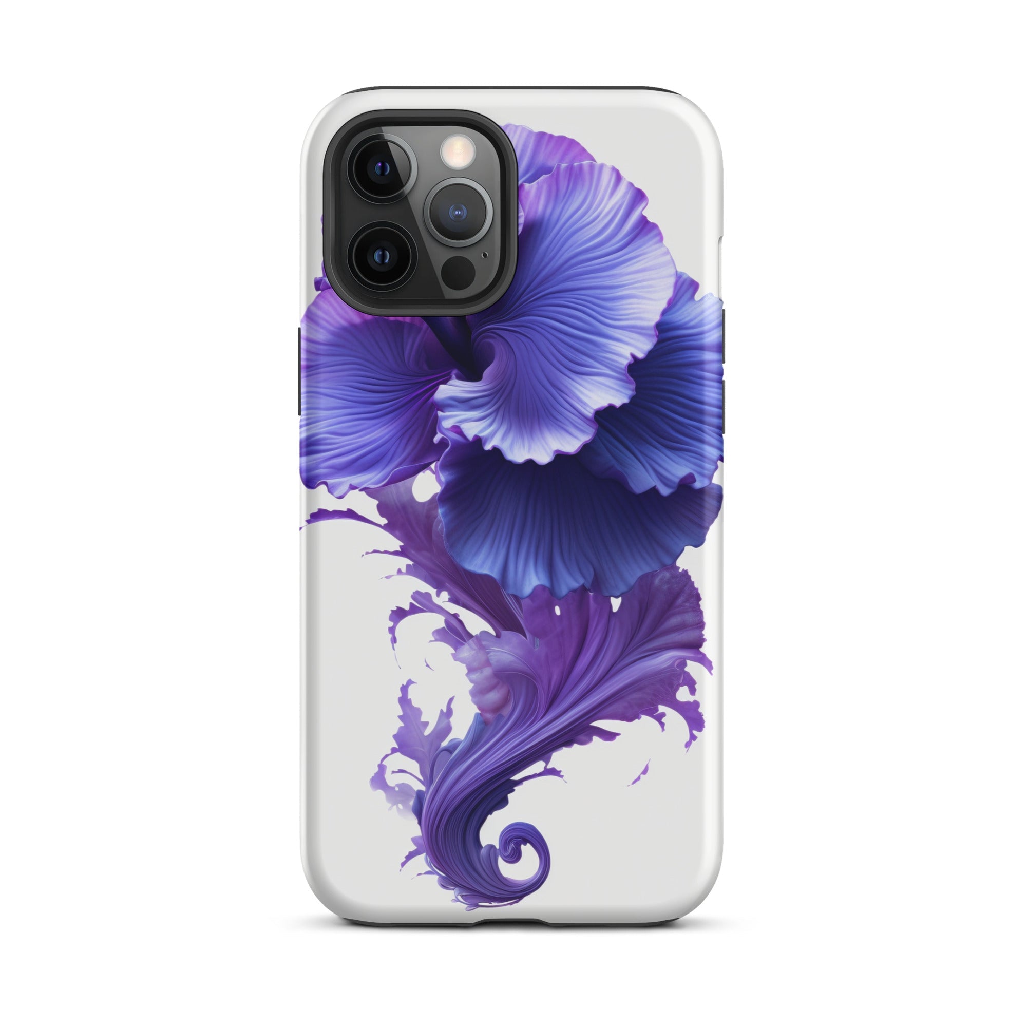 Woolly Bluecurls Flower iPhone Case by Visual Verse - Image 14