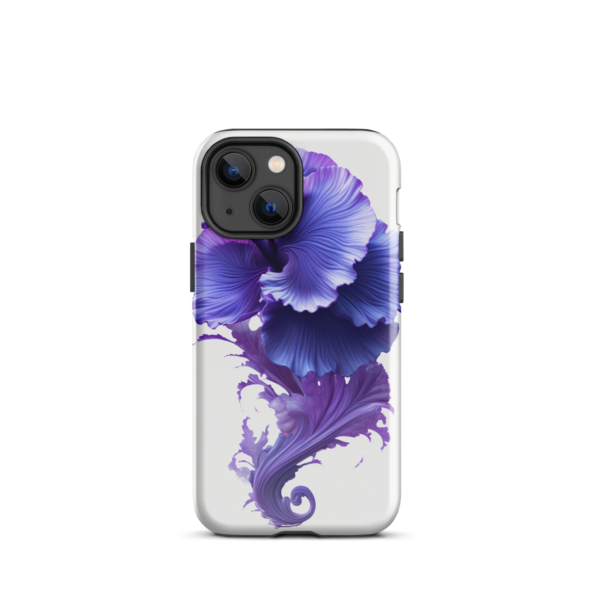 Woolly Bluecurls Flower iPhone Case by Visual Verse - Image 15