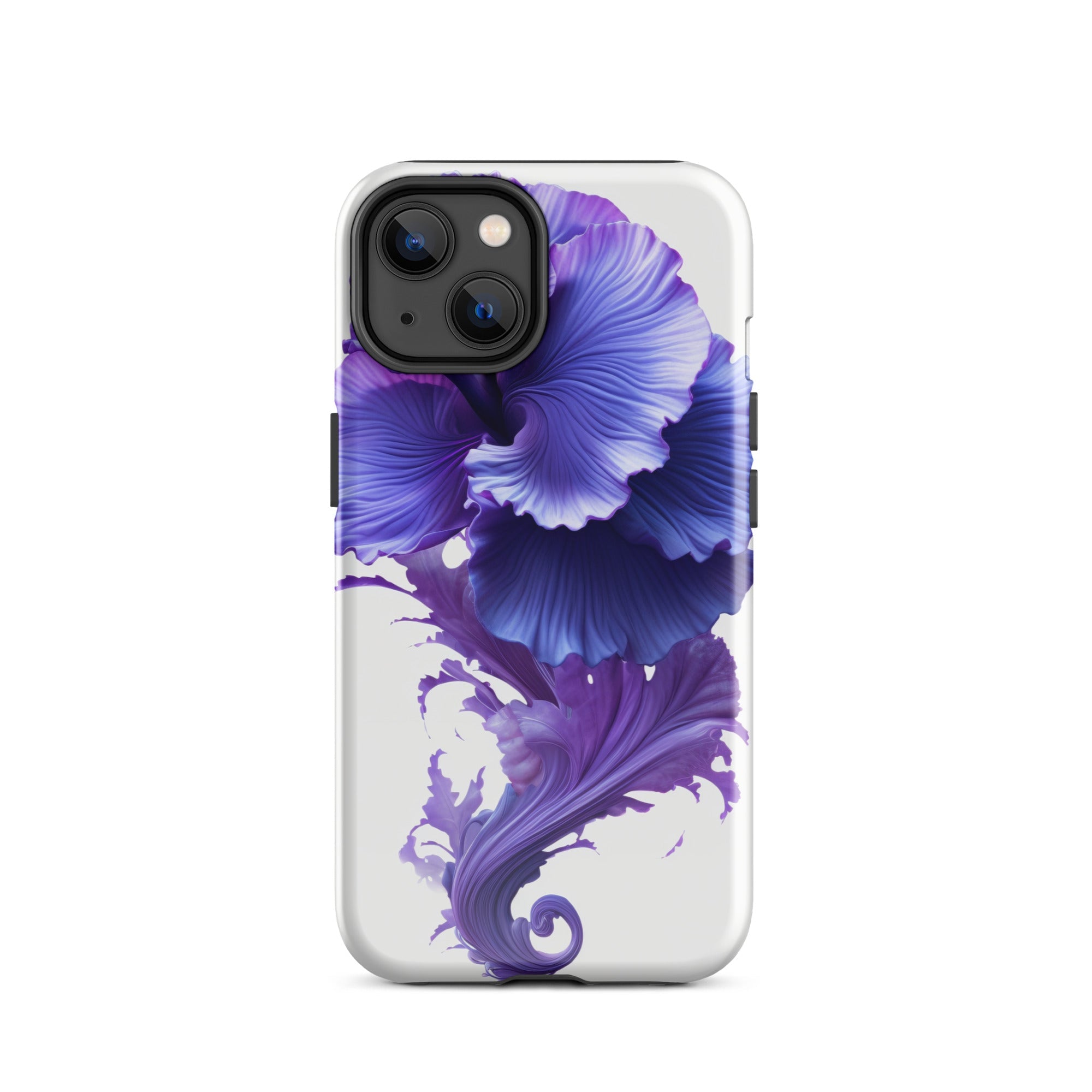 Woolly Bluecurls Flower iPhone Case by Visual Verse - Image 23