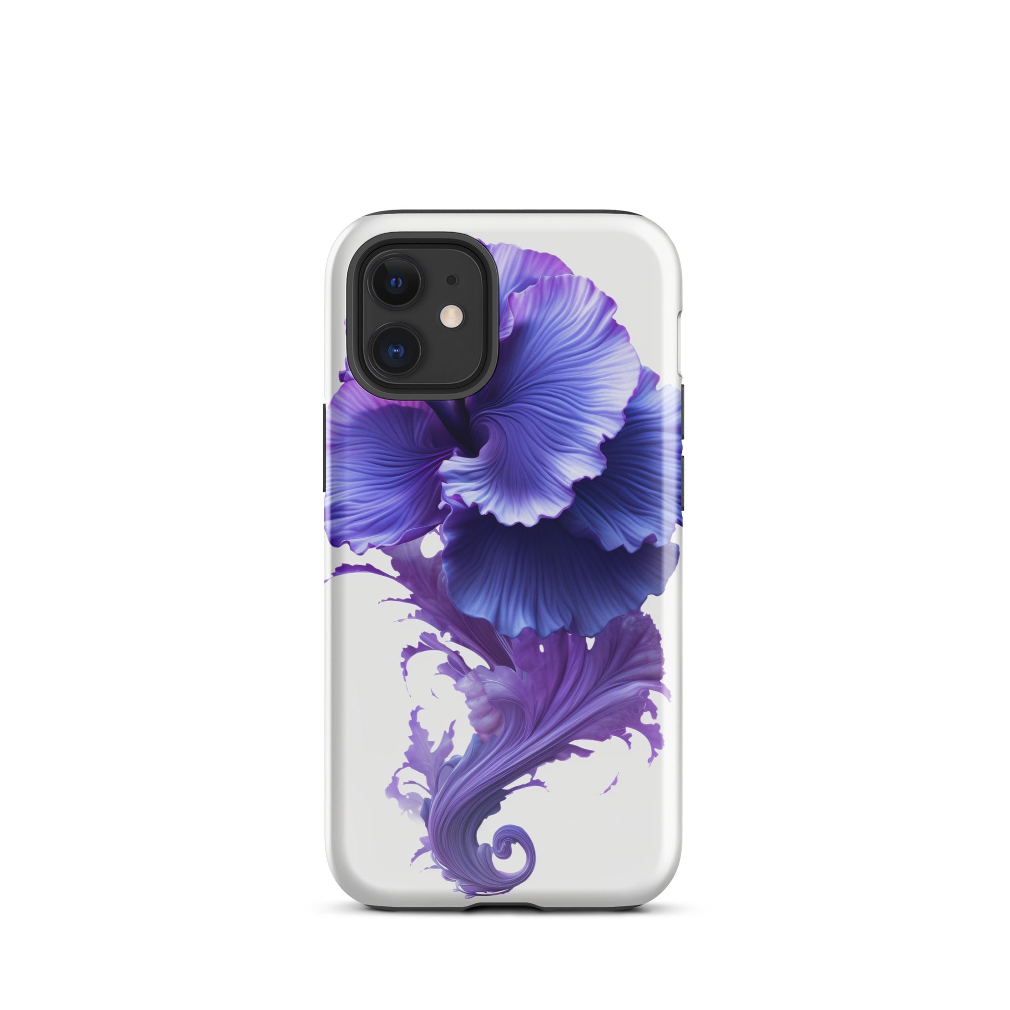 Woolly Bluecurls Flower iPhone Case by Visual Verse - Image 7