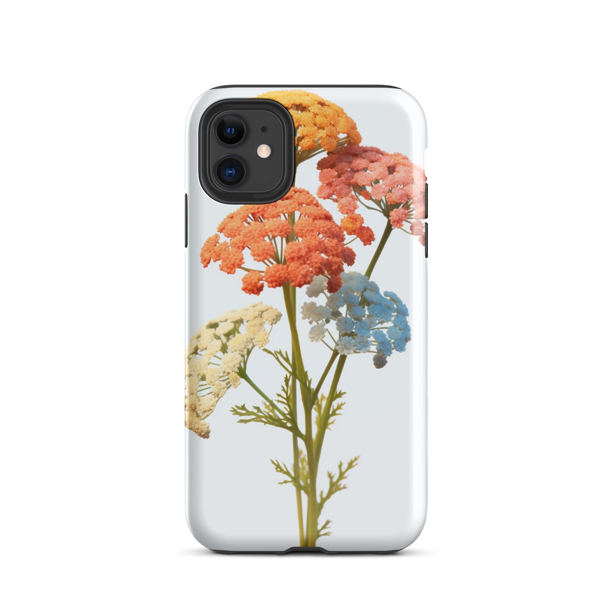 Yarrow Flower iPhone Case by Visual Verse - Image 1