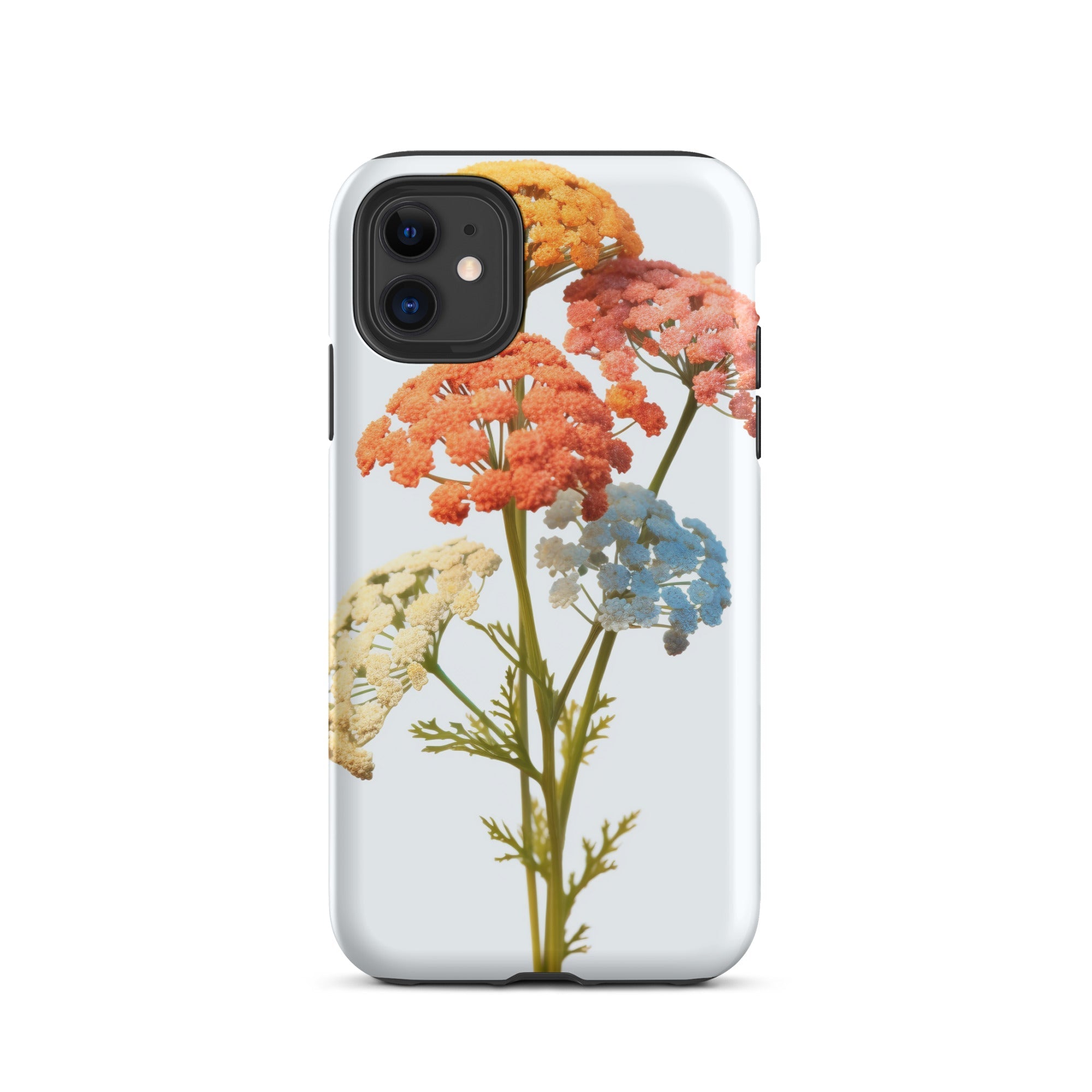 Yarrow Flower iPhone Case by Visual Verse - Image 2