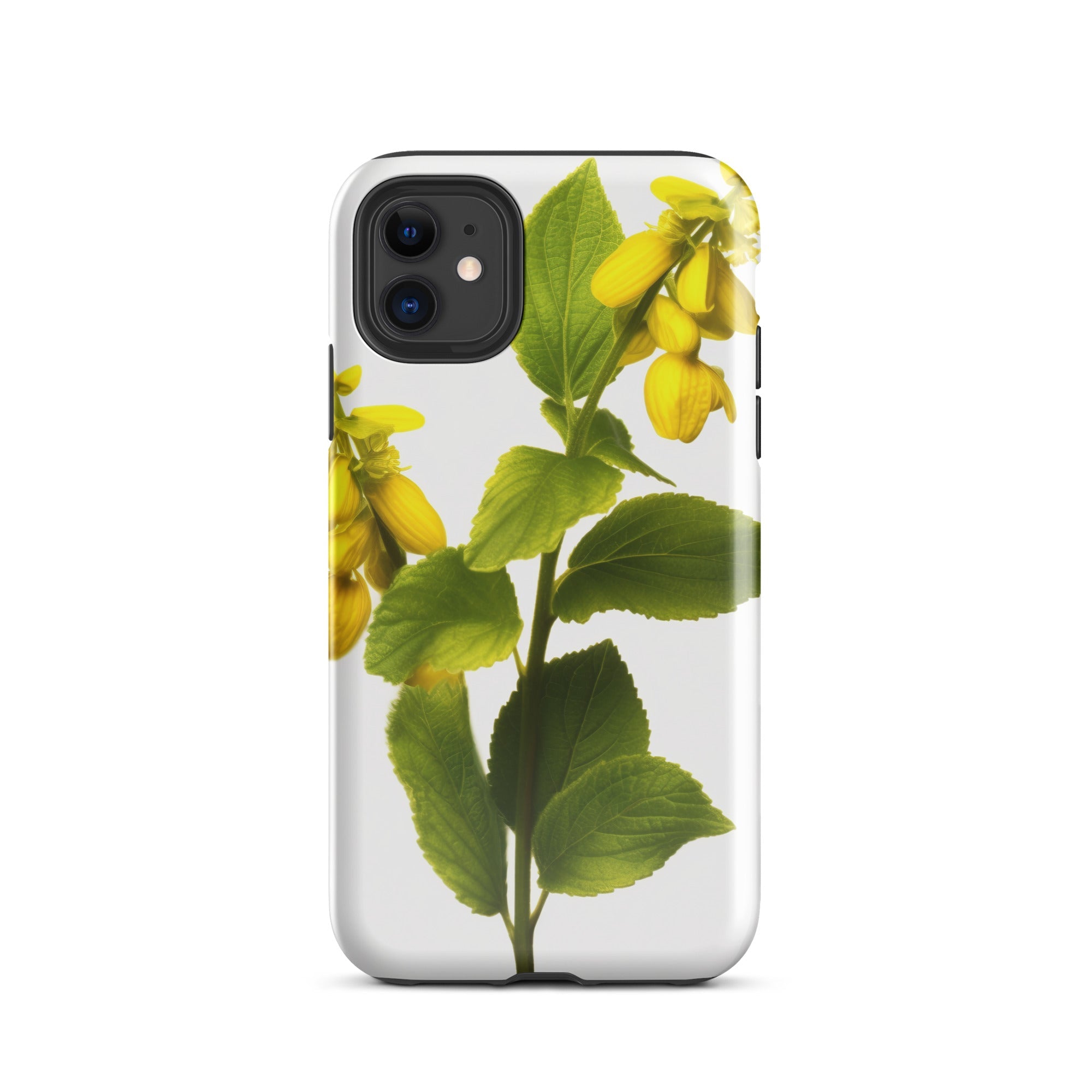 Yellow Archangel Flower iPhone Case by Visual Verse - Image 1