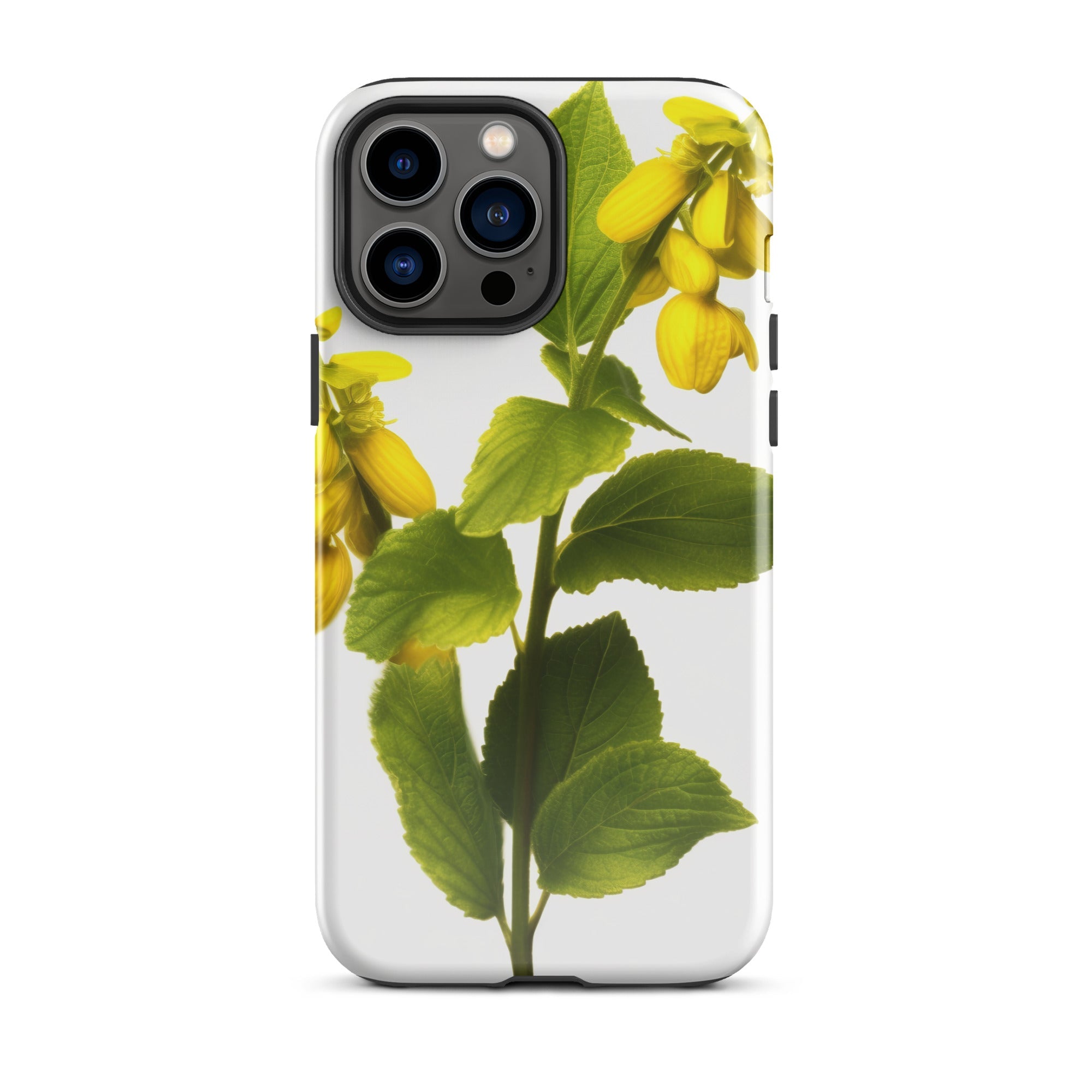 Yellow Archangel Flower iPhone Case by Visual Verse - Image 21