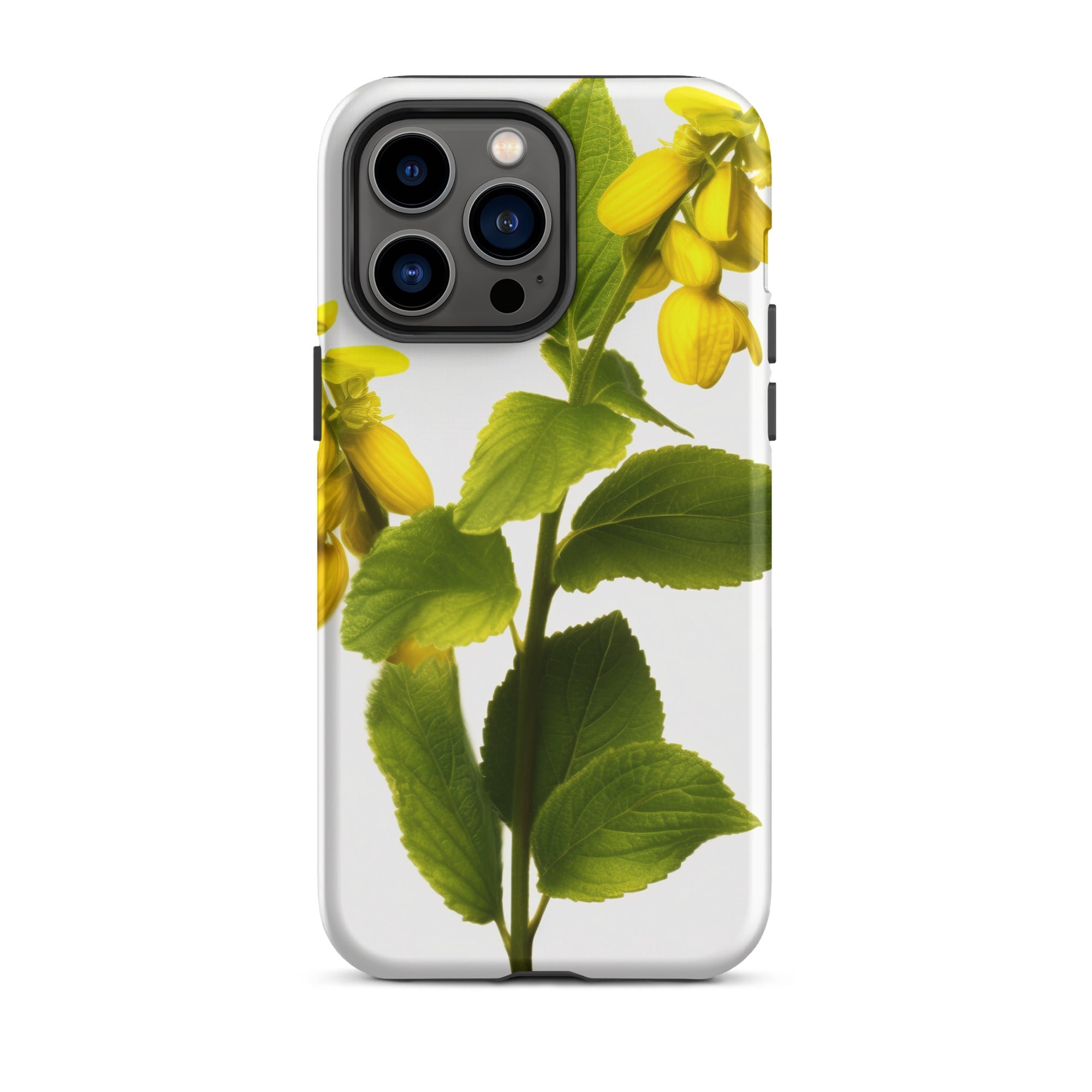 Yellow Archangel Flower iPhone Case by Visual Verse - Image 30