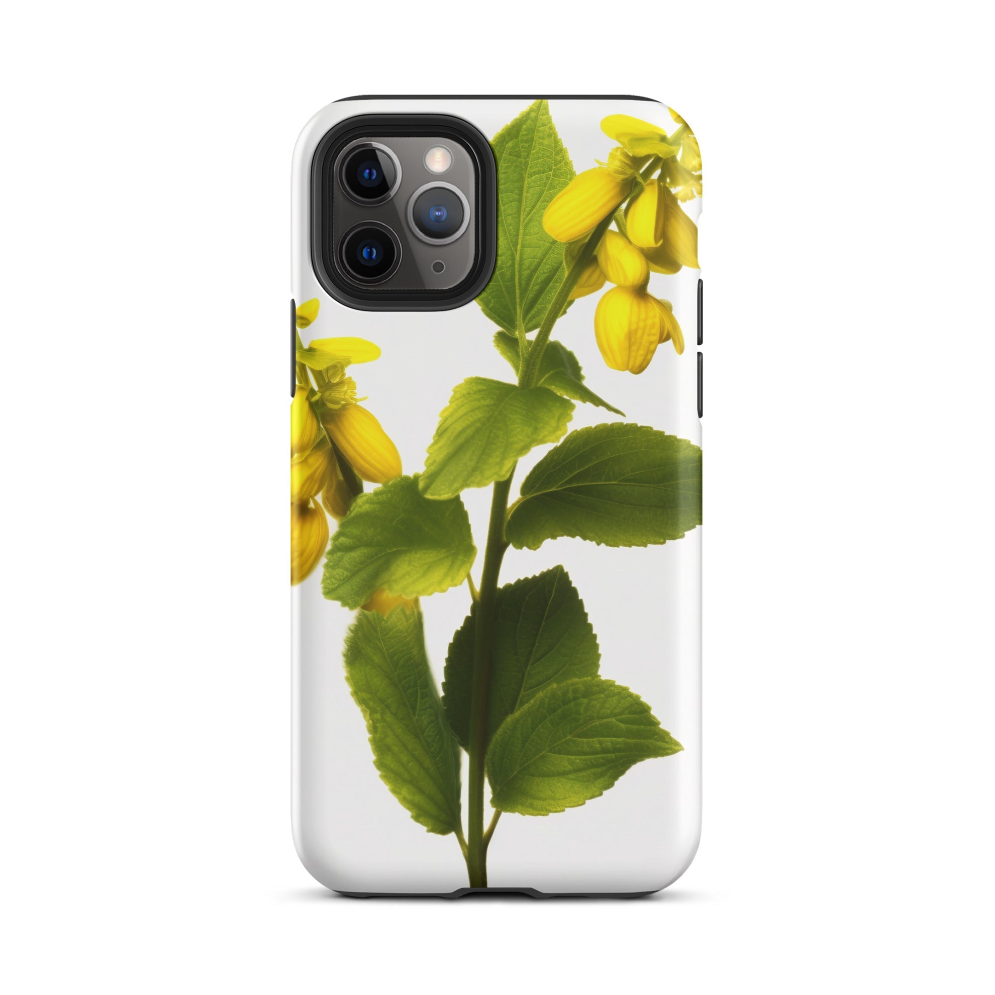 Yellow Archangel Flower iPhone Case by Visual Verse - Image 4