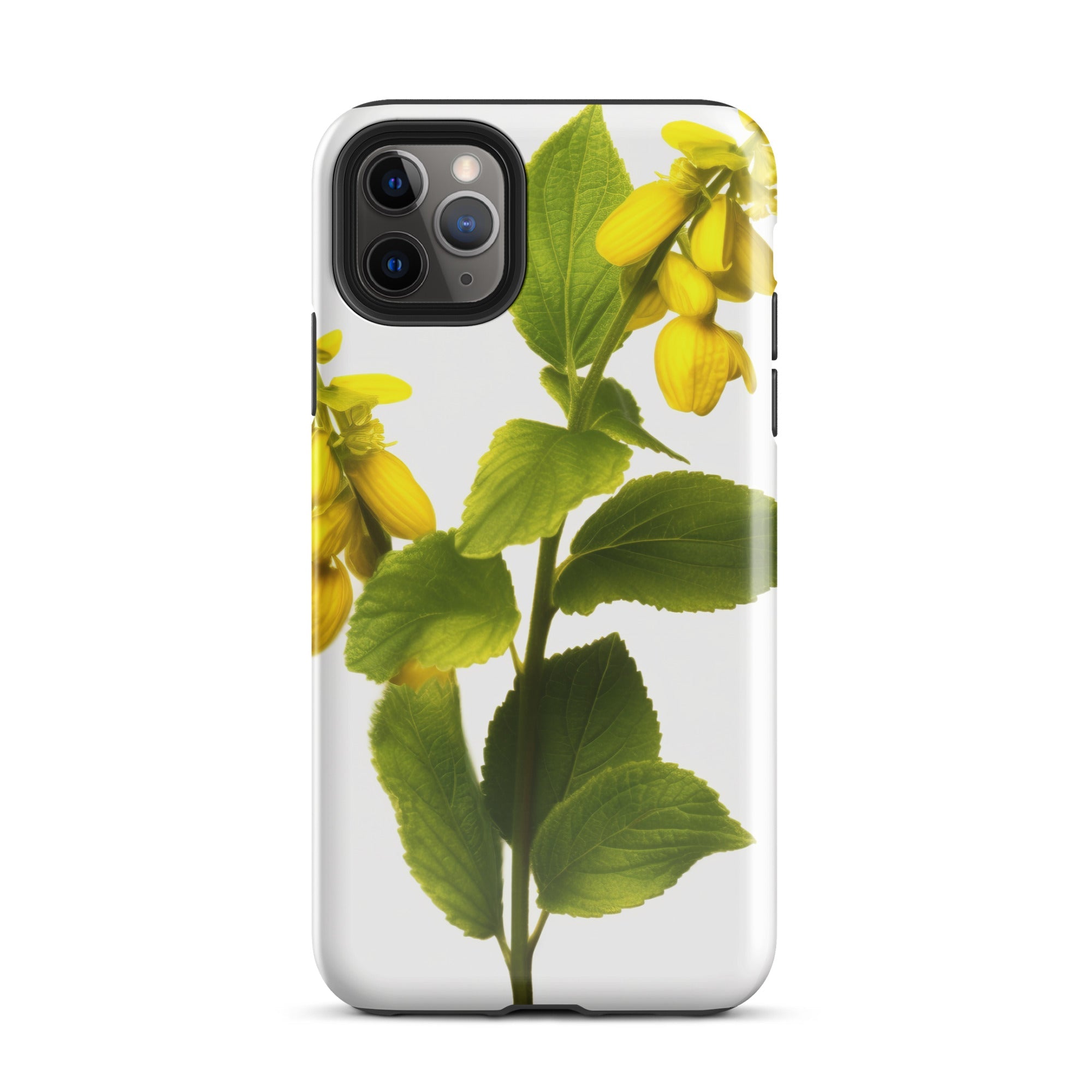 Yellow Archangel Flower iPhone Case by Visual Verse - Image 5