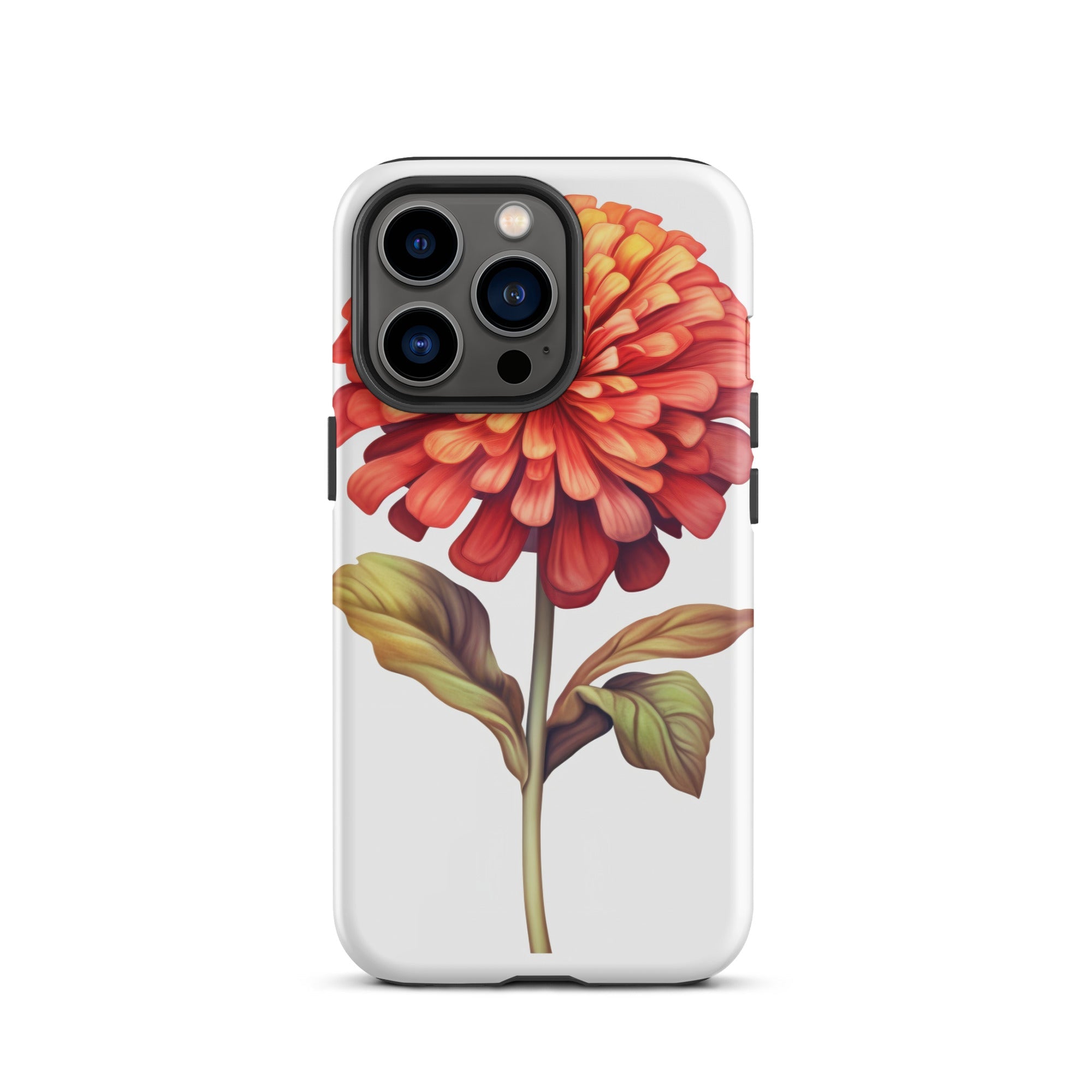 Zinnia Flower iPhone Case by Visual Verse - Image 20