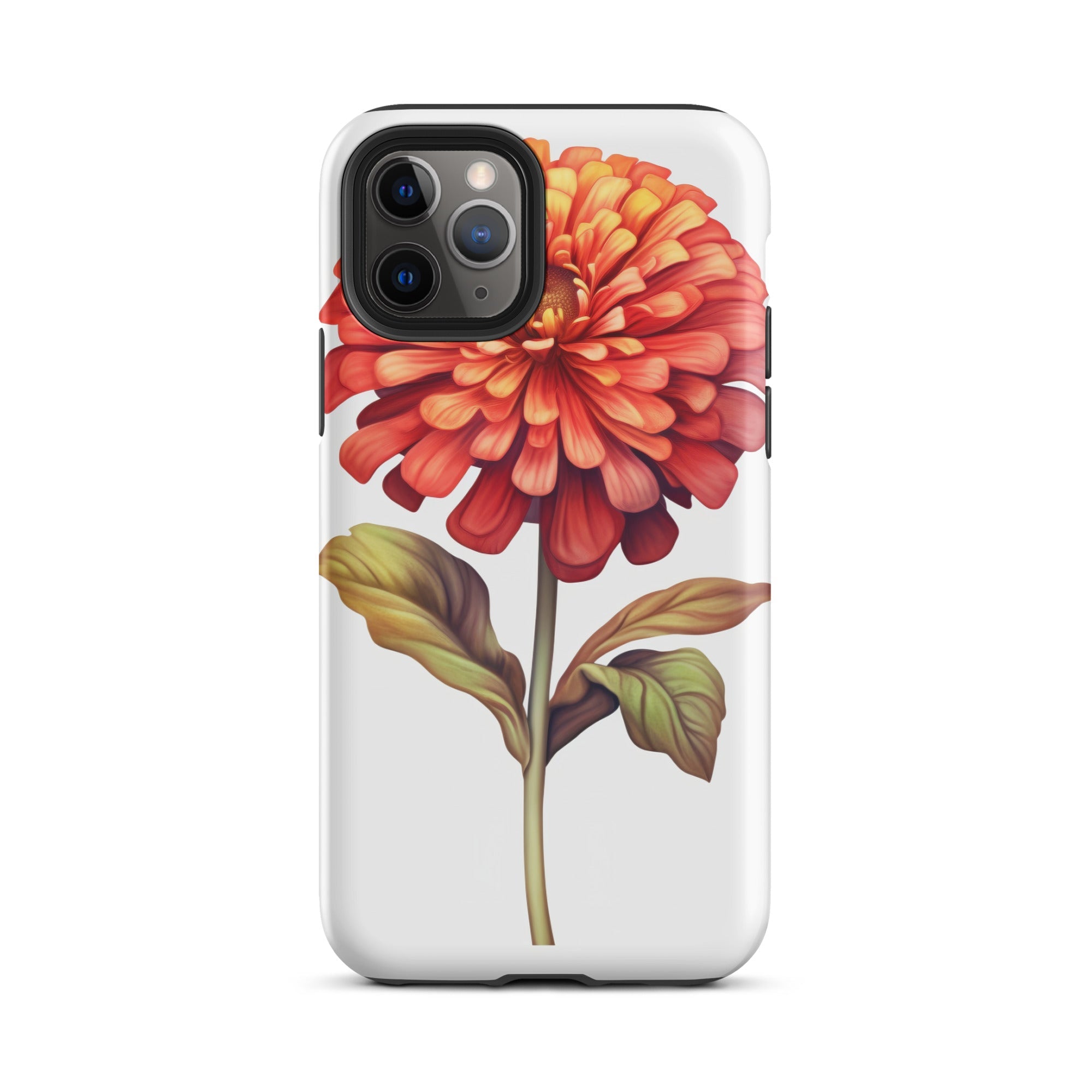 Zinnia Flower iPhone Case by Visual Verse - Image 4