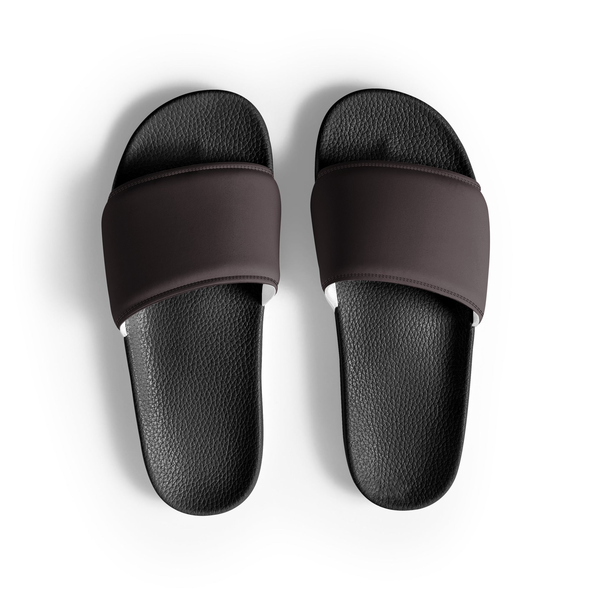 Afficionado Color Men's Slides by Visual Verse - Image 1