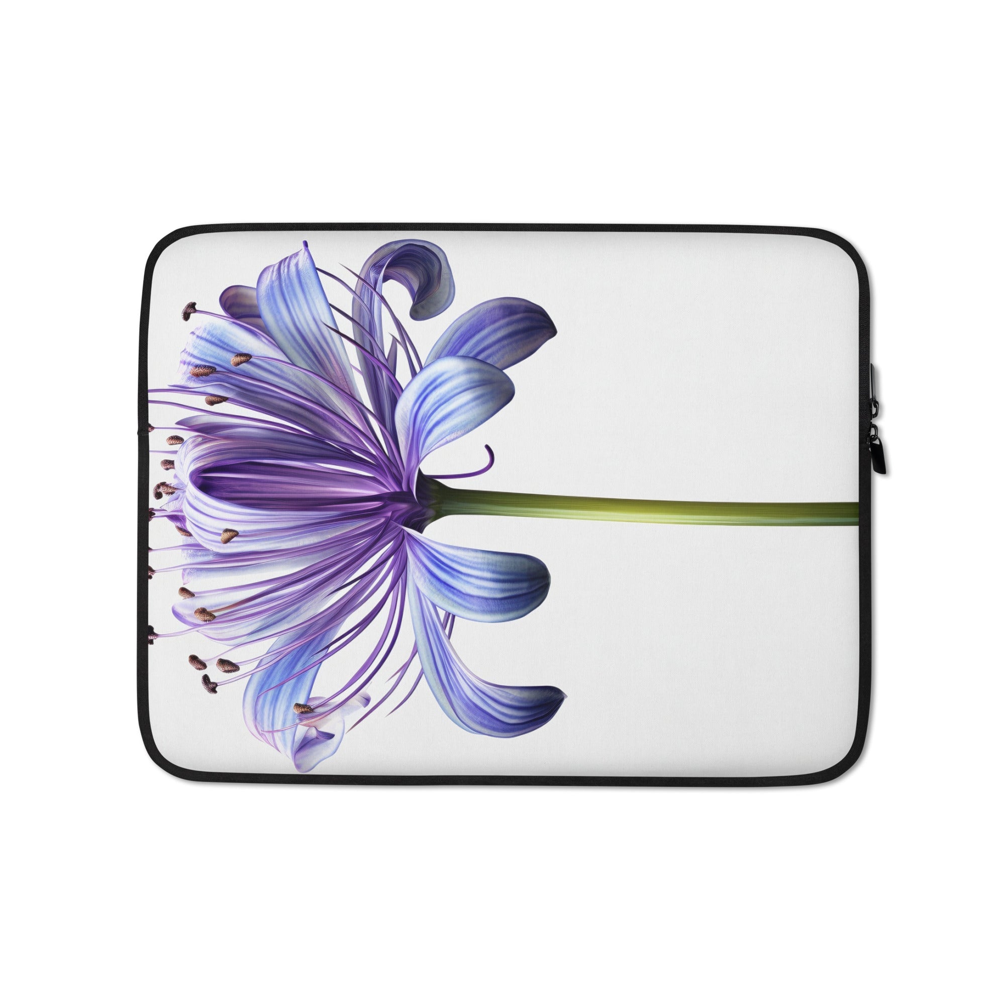 African Lily Flower Laptop Sleeve by Visual Verse - Image 2