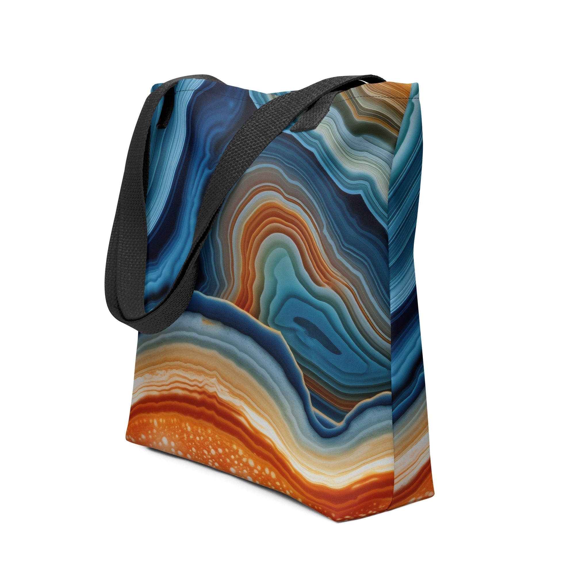 Agate Rock Tote Bag by Visual Verse - Image 1