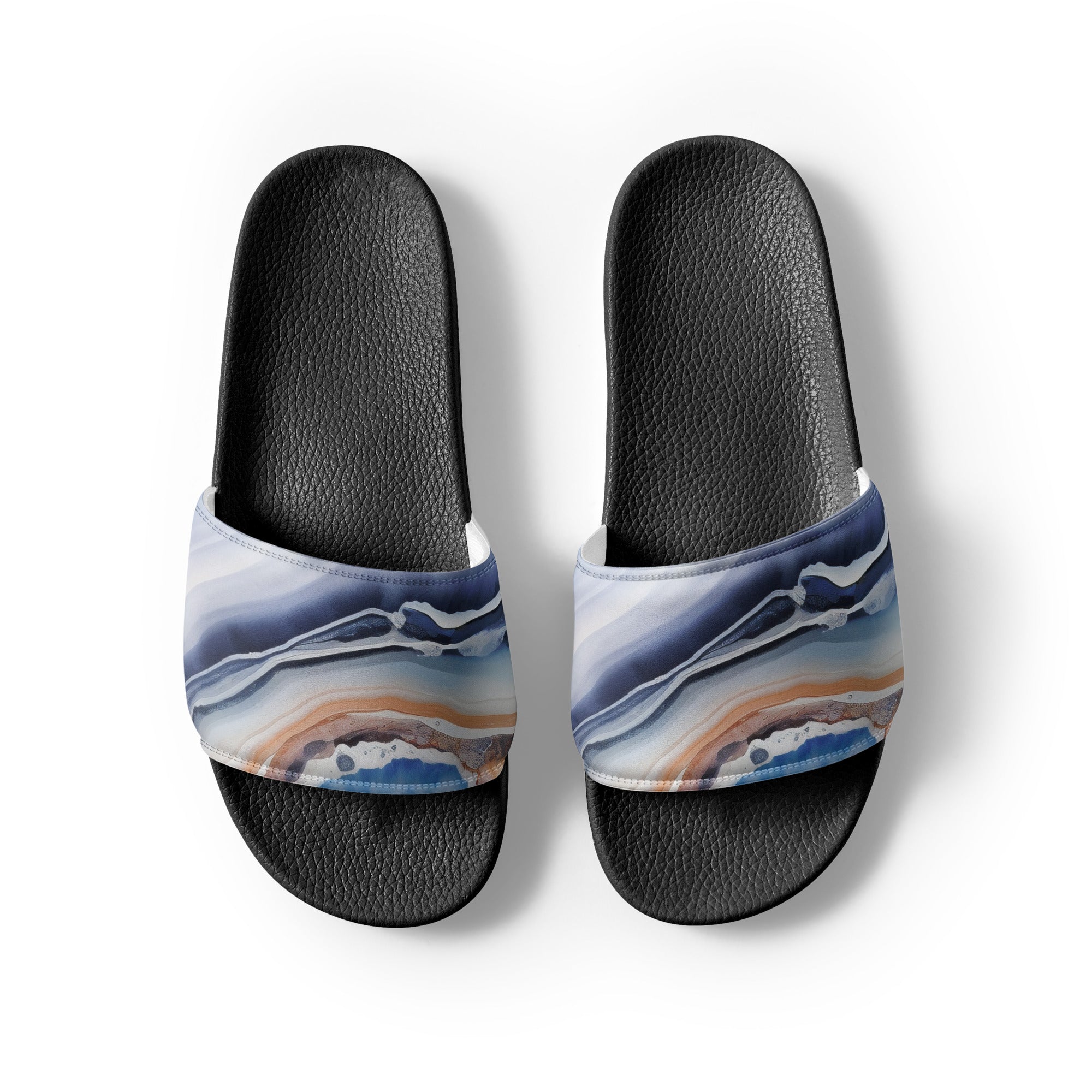 Agate Rock Women's Slides by Visual Verse - Image 2