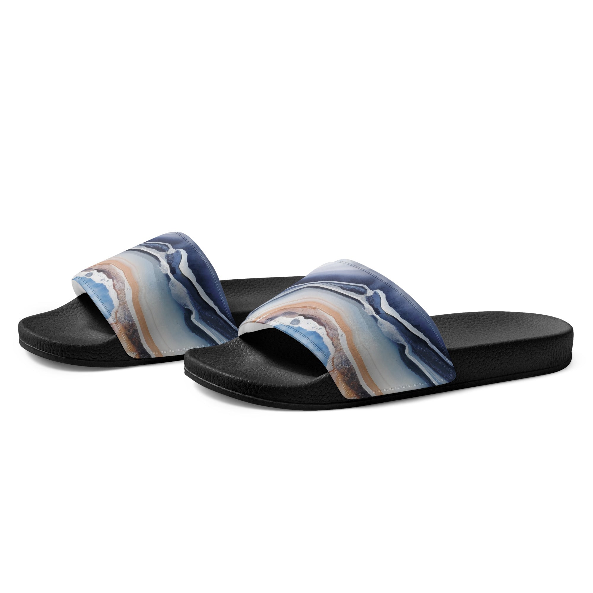 Agate Rock Women's Slides by Visual Verse - Image 3