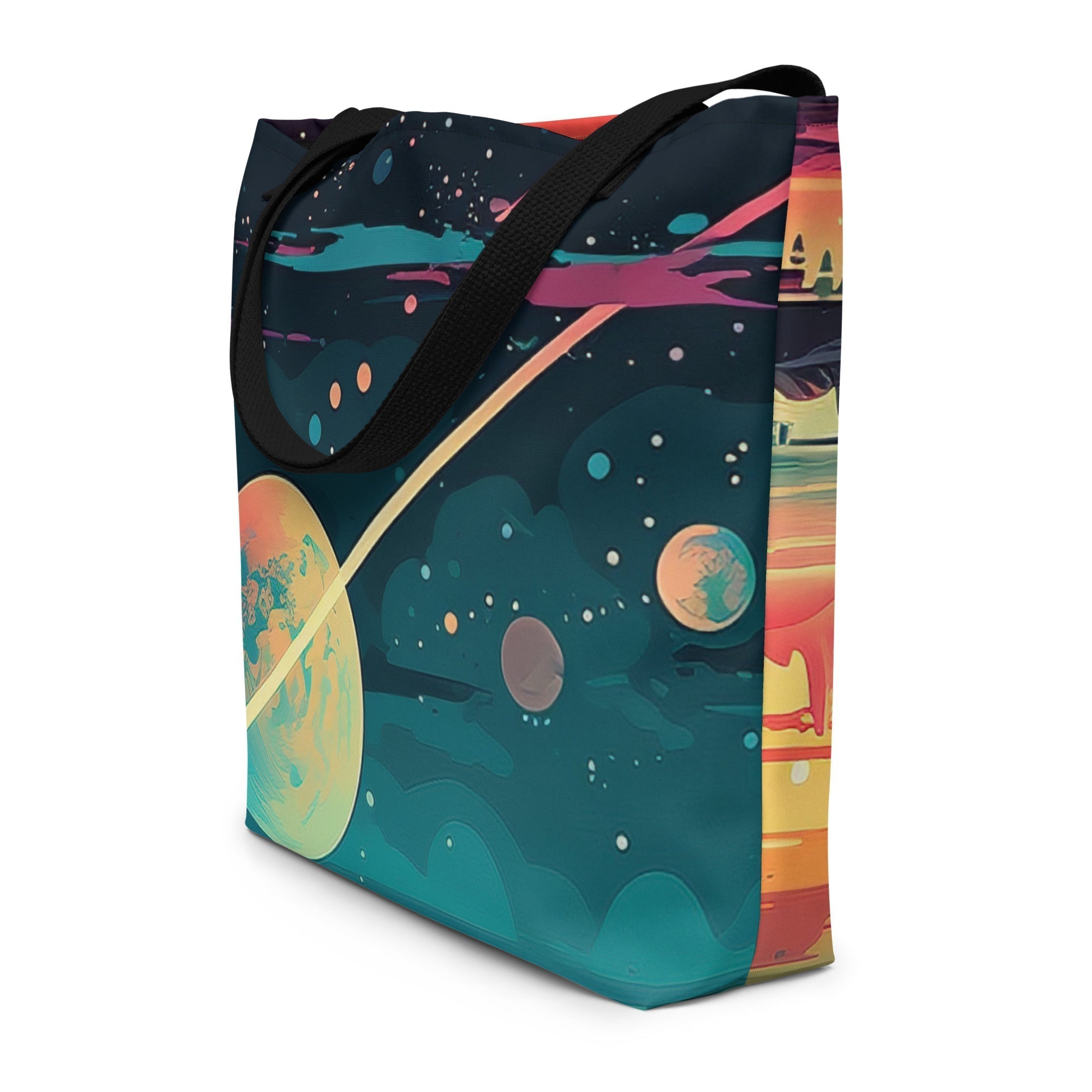 All-Over Print Large Tote Bag by Visual Verse - Image 1