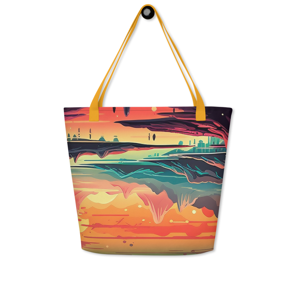 All-Over Print Large Tote Bag by Visual Verse - Image 10