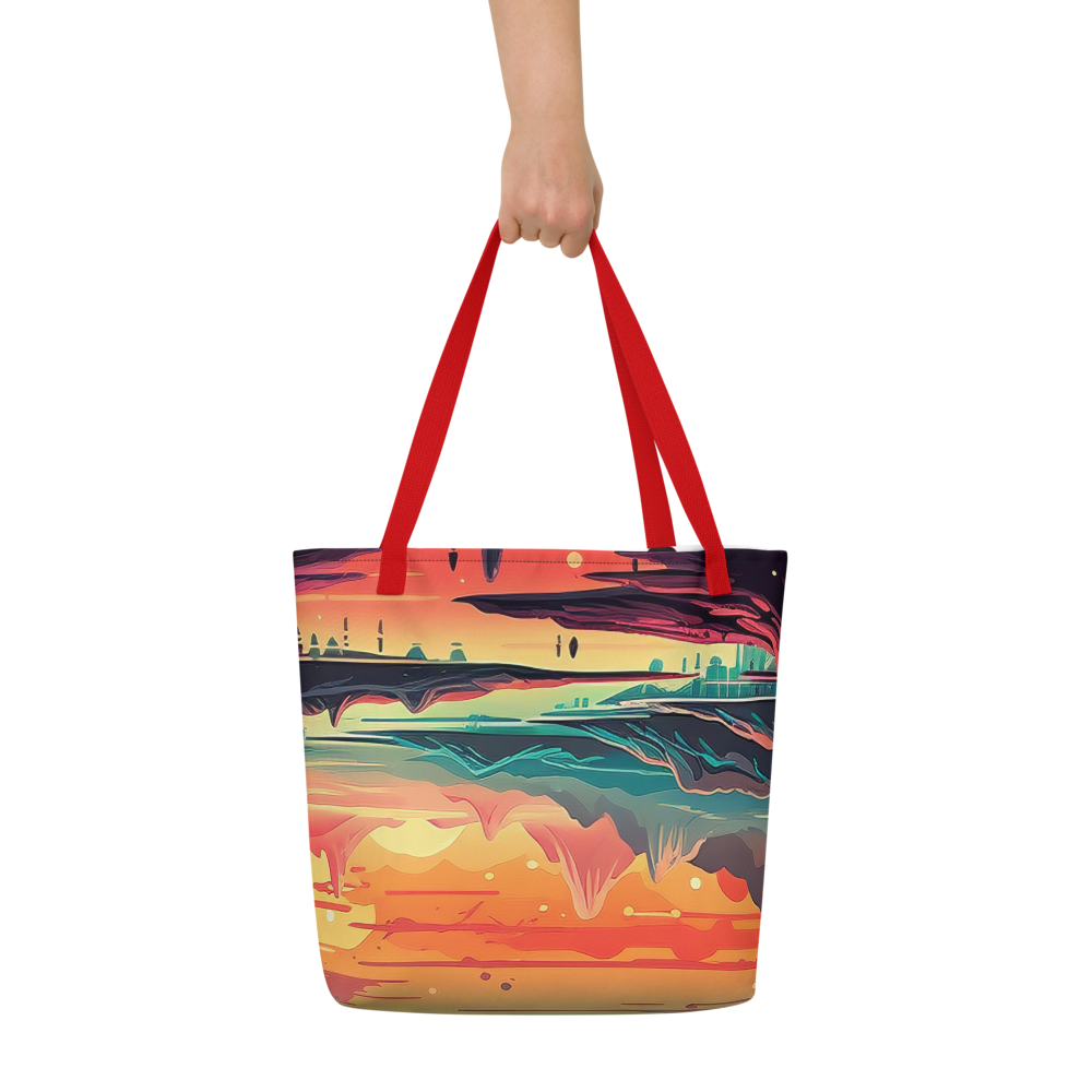 All-Over Print Large Tote Bag by Visual Verse - Image 15