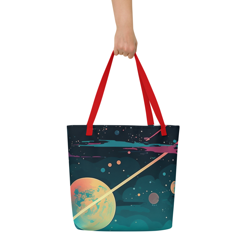 All-Over Print Large Tote Bag by Visual Verse - Image 17