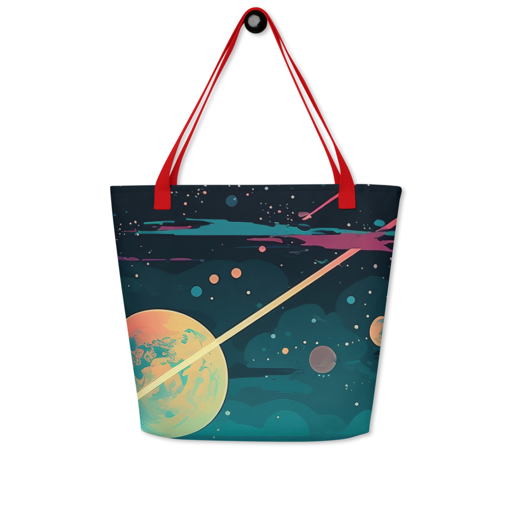 All-Over Print Large Tote Bag by Visual Verse - Image 18