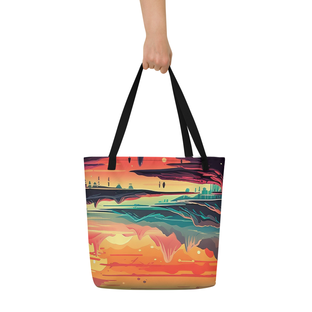 All-Over Print Large Tote Bag by Visual Verse - Image 26