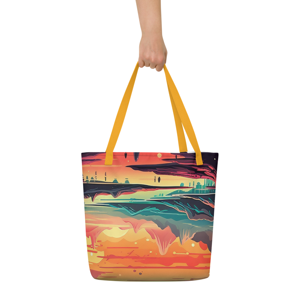 All-Over Print Large Tote Bag by Visual Verse - Image 6