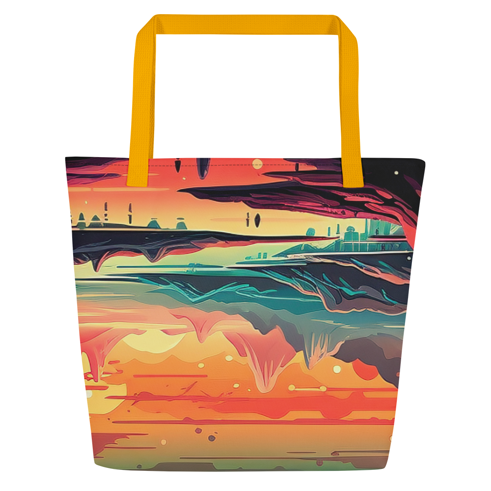 All-Over Print Large Tote Bag by Visual Verse - Image 8