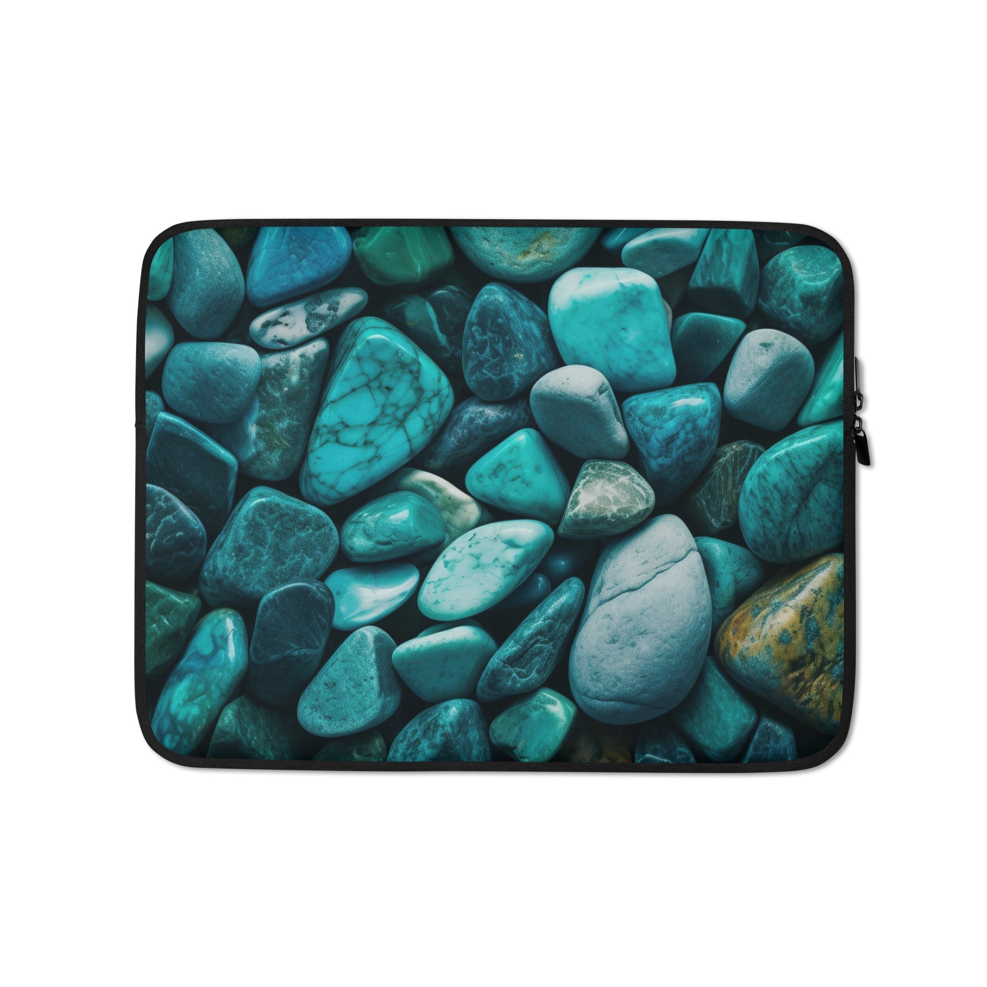 Amazonite Laptop Sleeve by Visual Verse - Image 2