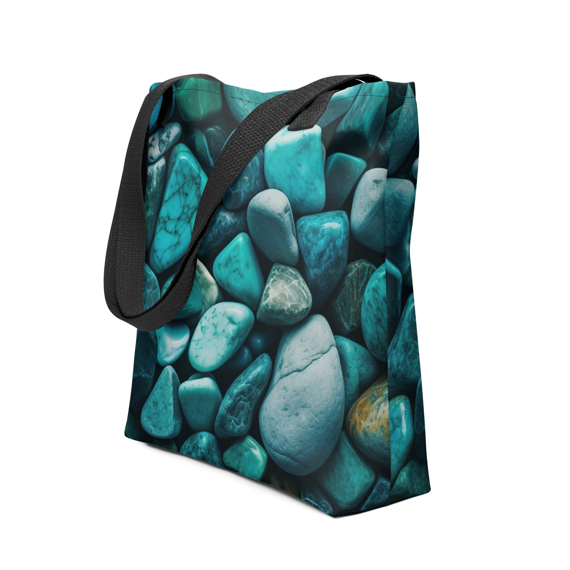 Amazonite Tote Bag by Visual Verse - Image 1