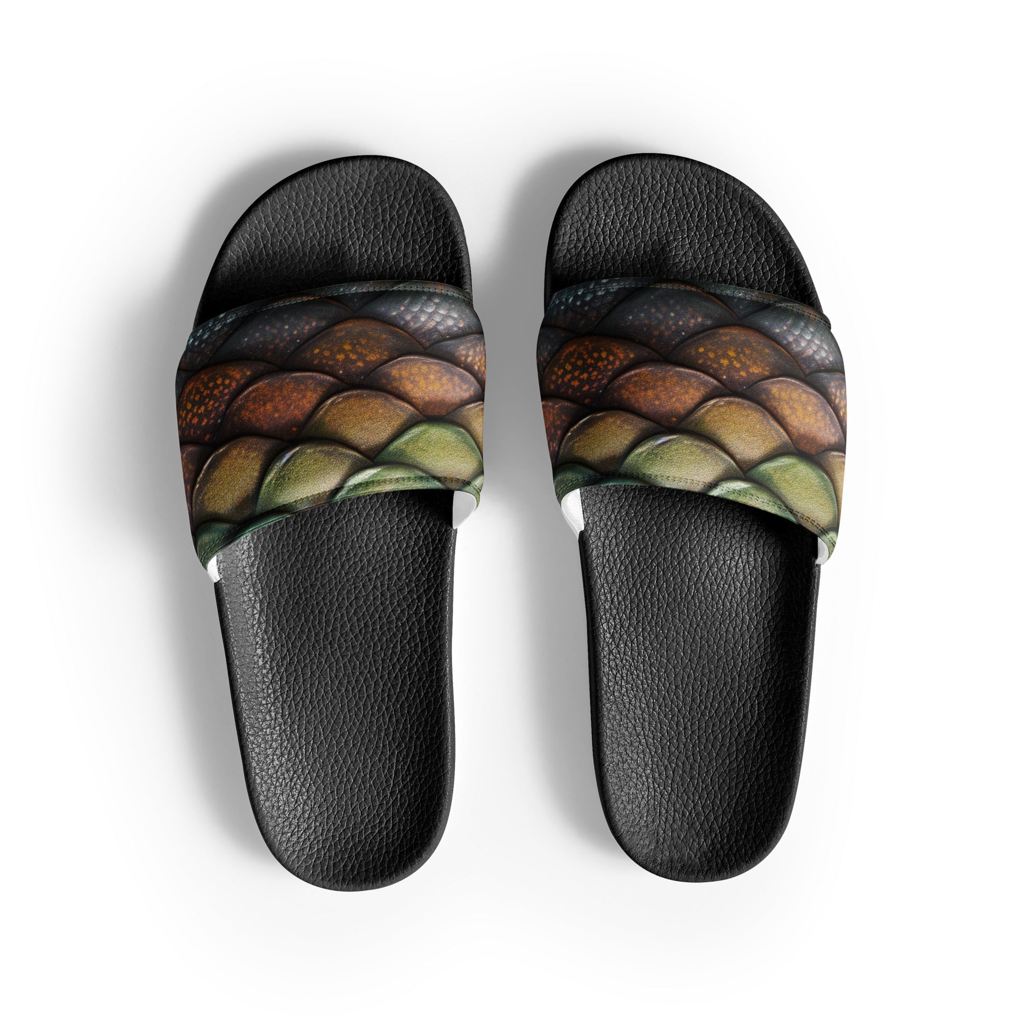 Anaconda Scale Men's Slides by Visual Verse - Image 1