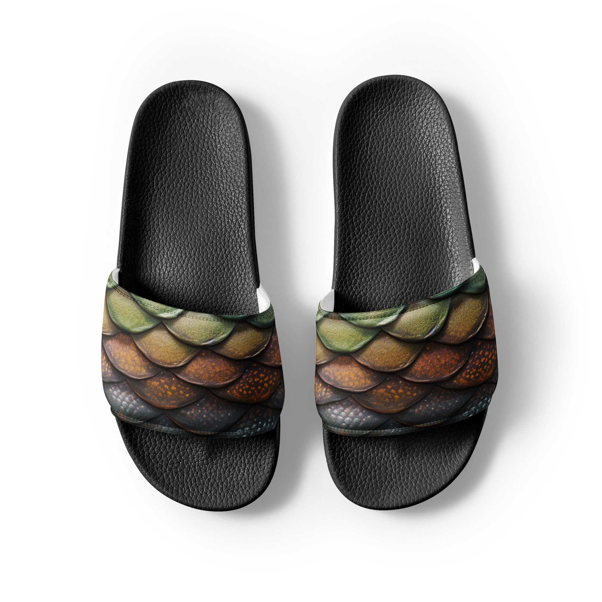 Anaconda Scale Men's Slides by Visual Verse - Image 2