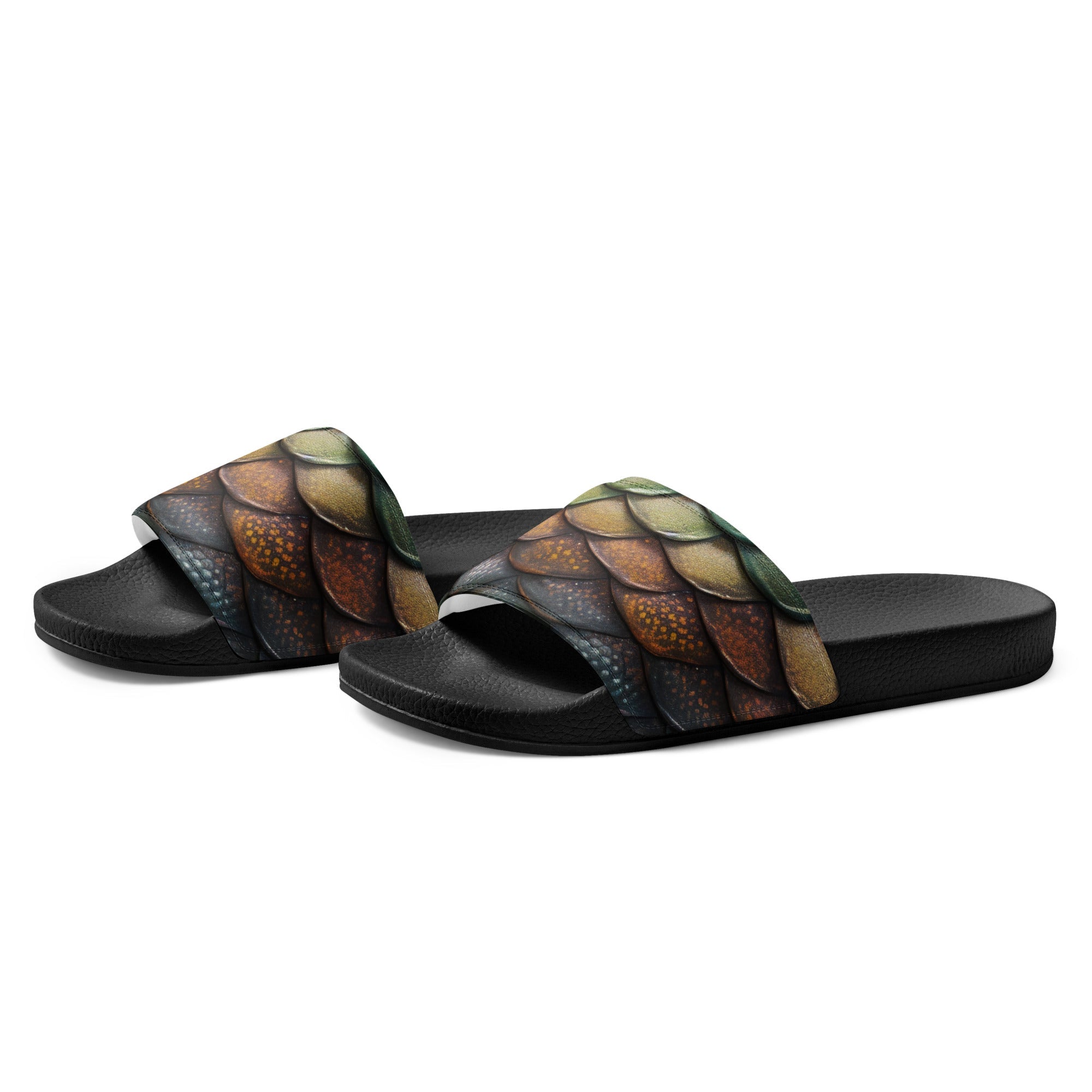 Anaconda Scale Men's Slides by Visual Verse - Image 3