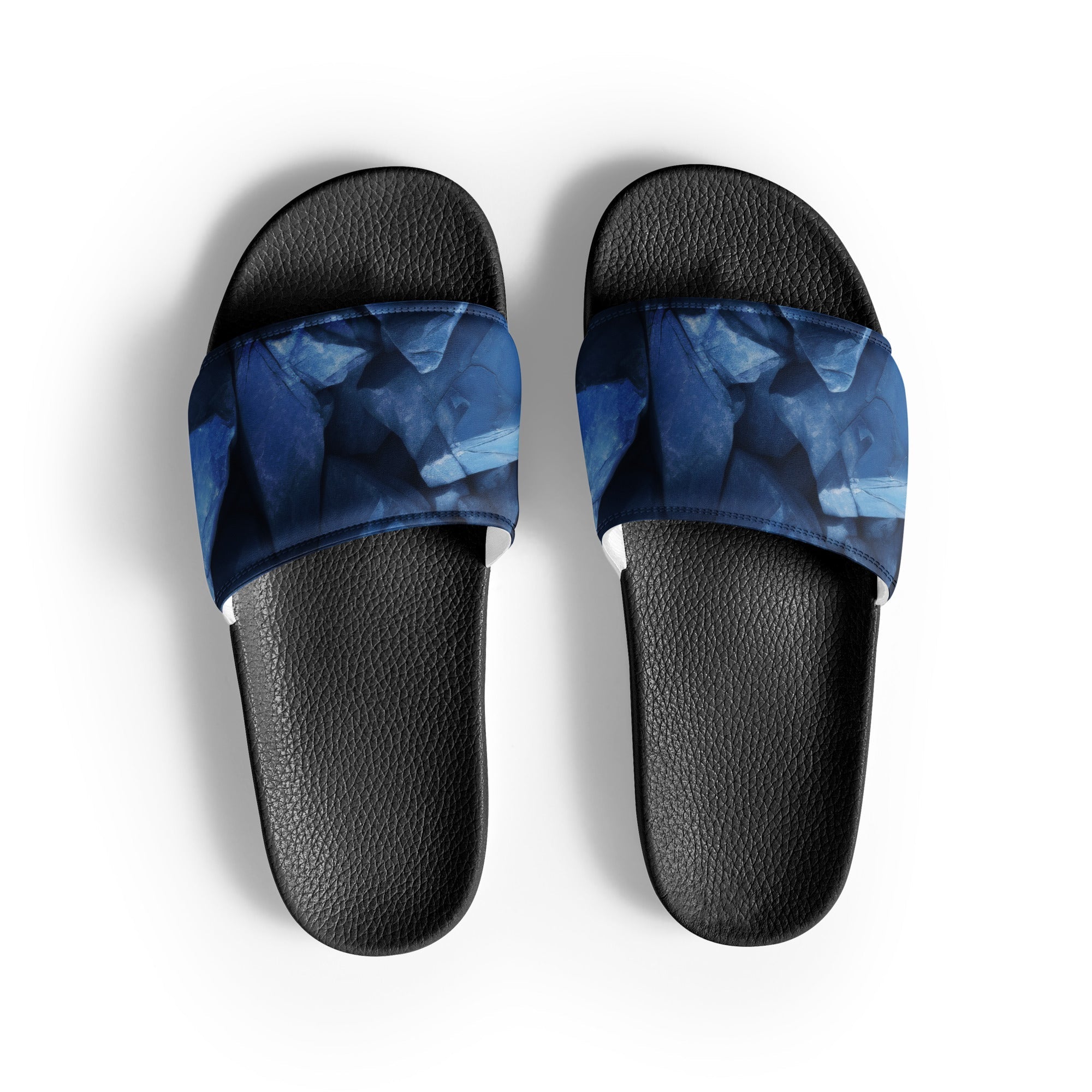 Angelite Rock Men's Slides by Visual Verse - Image 1