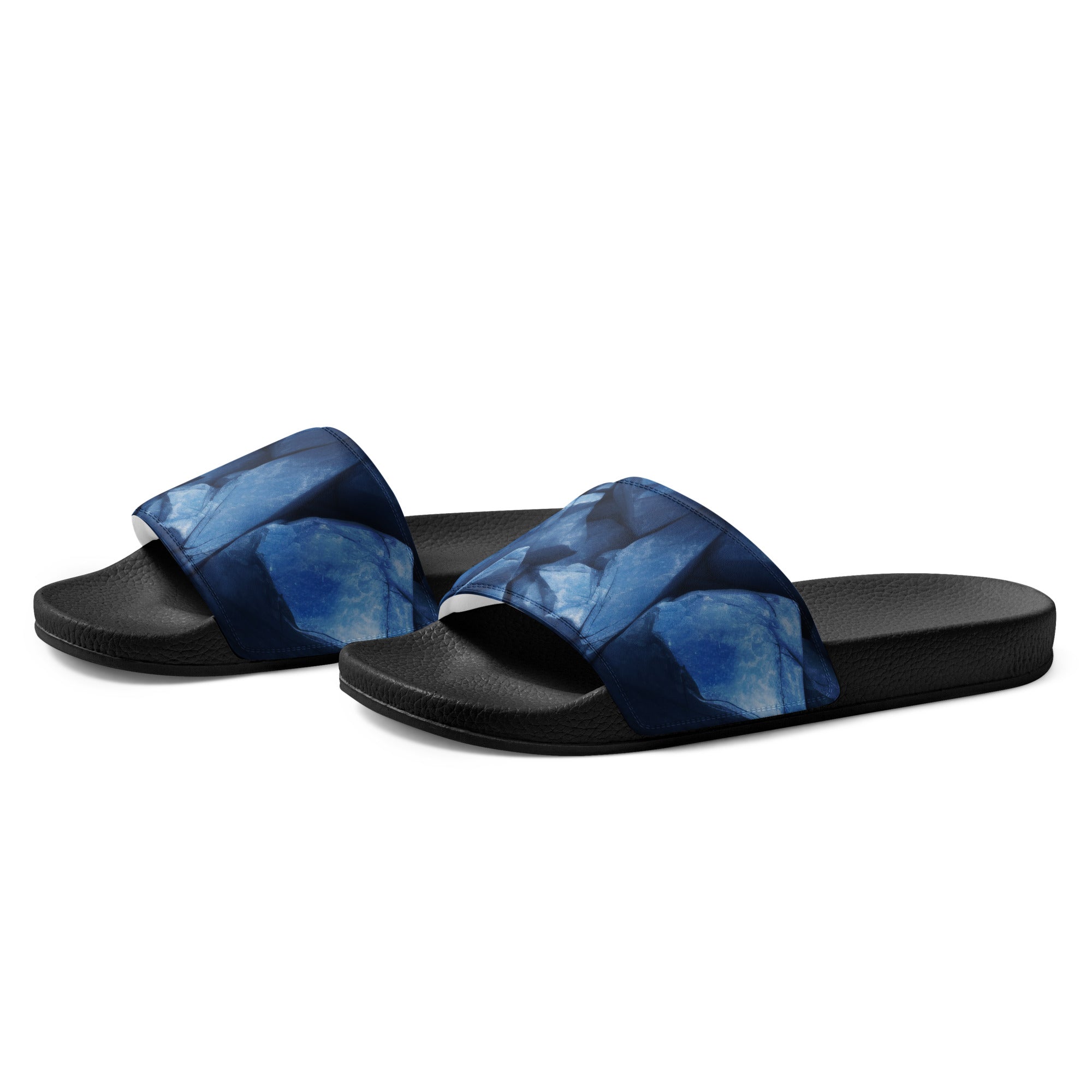 Angelite Rock Men's Slides by Visual Verse - Image 3