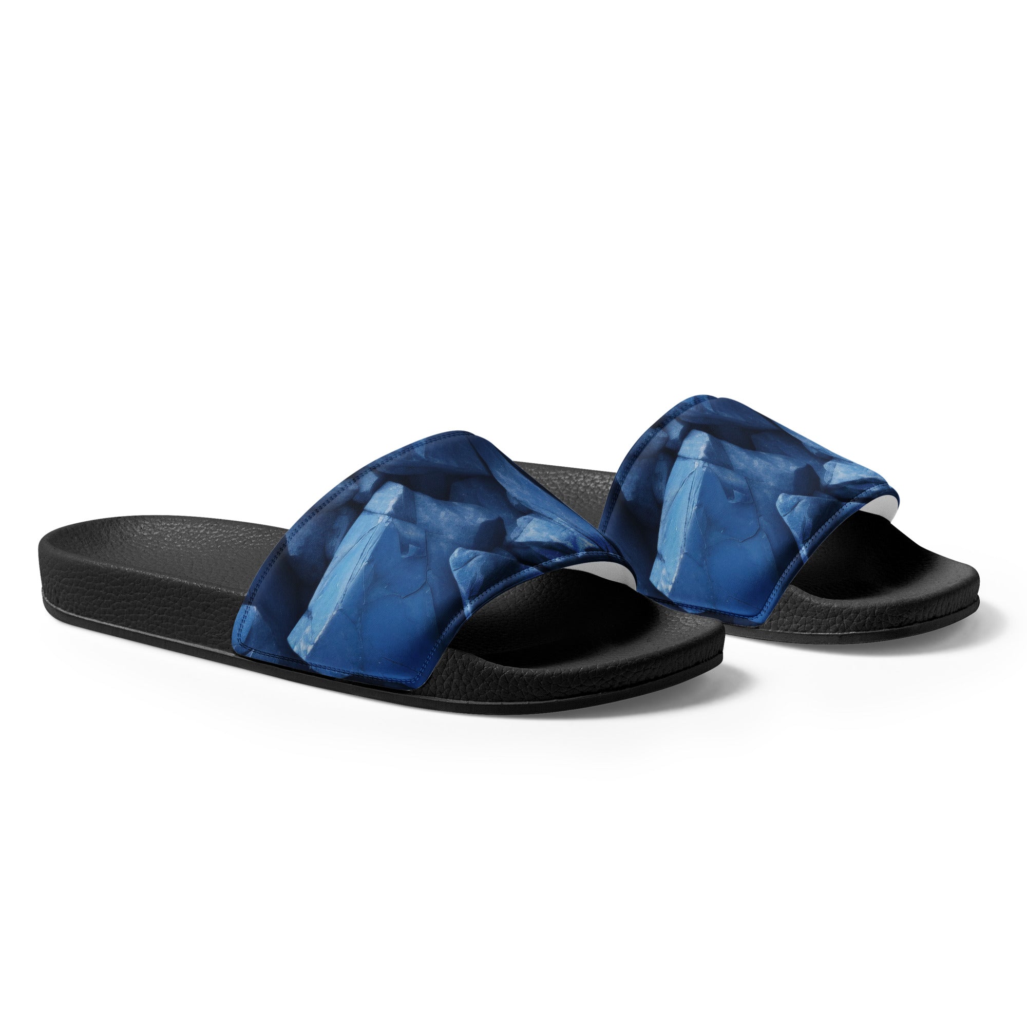 Angelite Rock Men's Slides by Visual Verse - Image 4