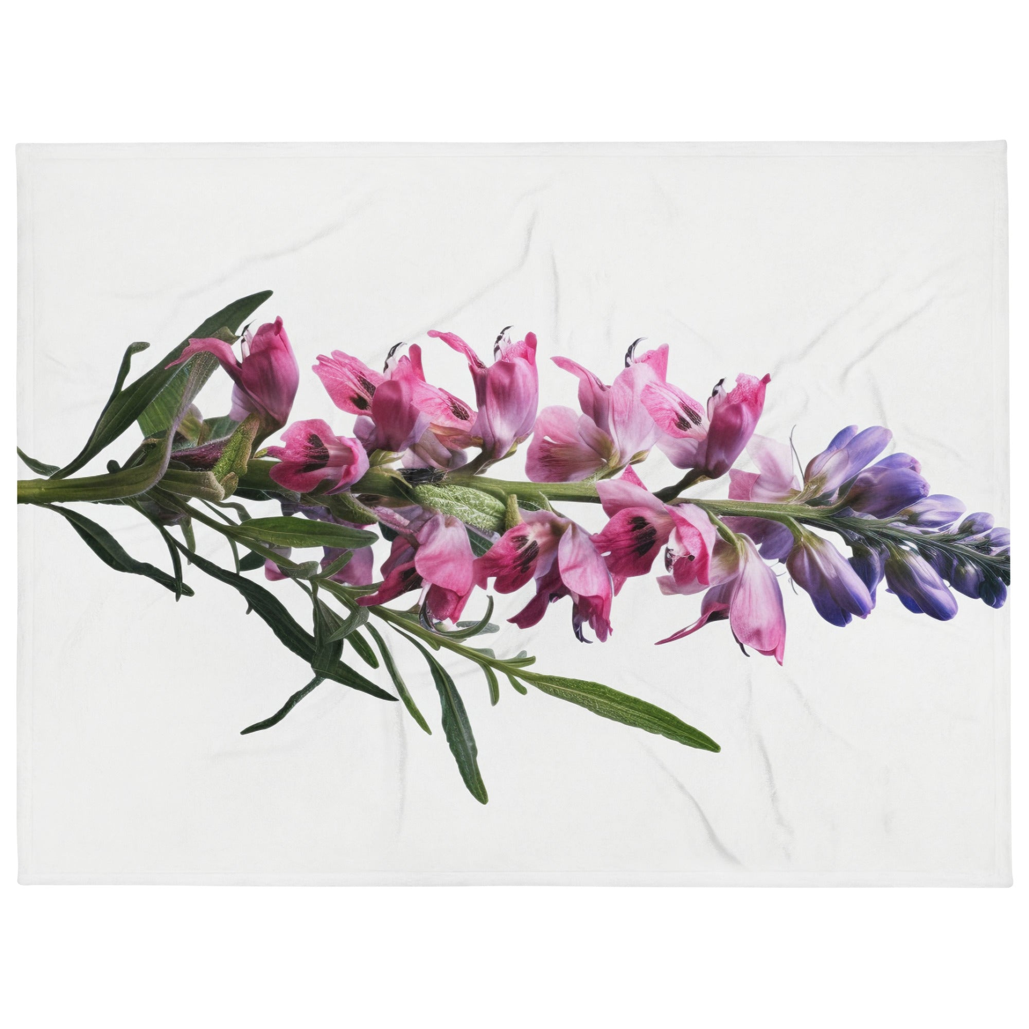 Angelonia Flower Blanket by Visual Verse - Image 1