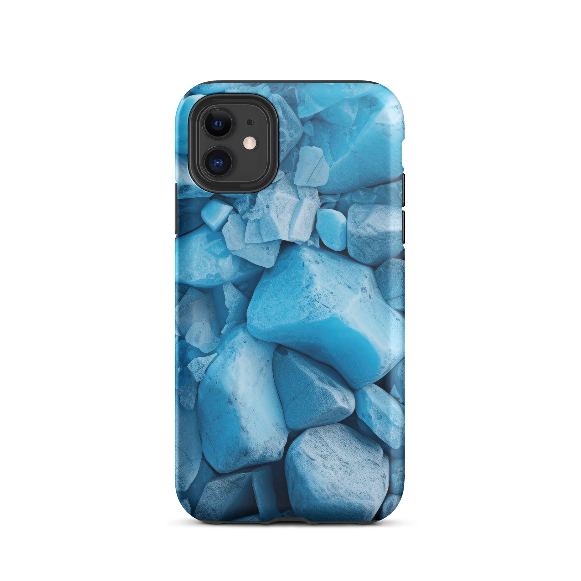 Aquamarine Rock iPhone Case by Visual Verse - Image 1